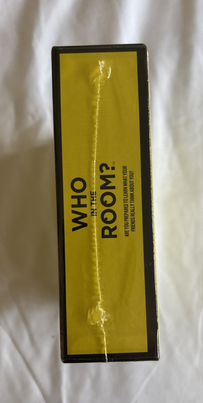 New Sealed Who in The Room? 300 Laugh Out Loud Personal Questions 17+ Party Game