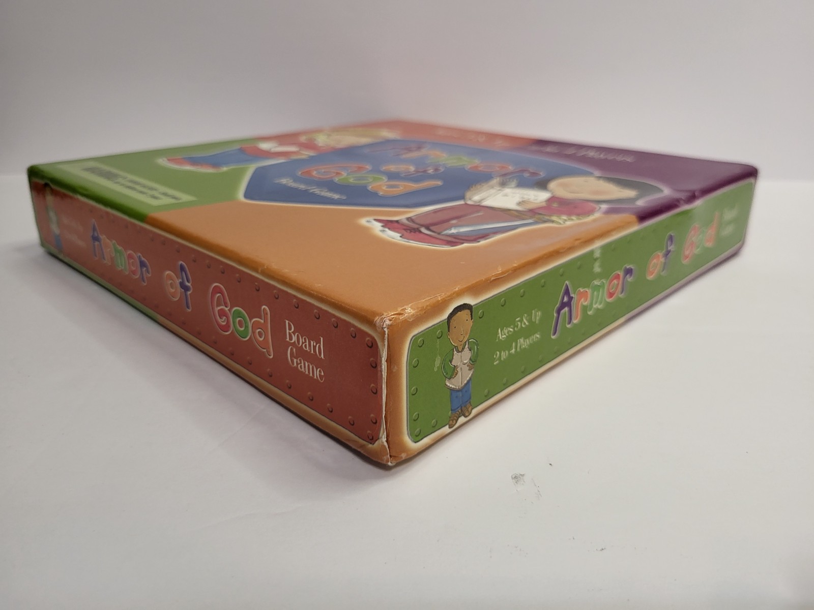 Armor of God Board Game 2-4 Players Ages 5+ Church Bible Youth Activity COMPLETE