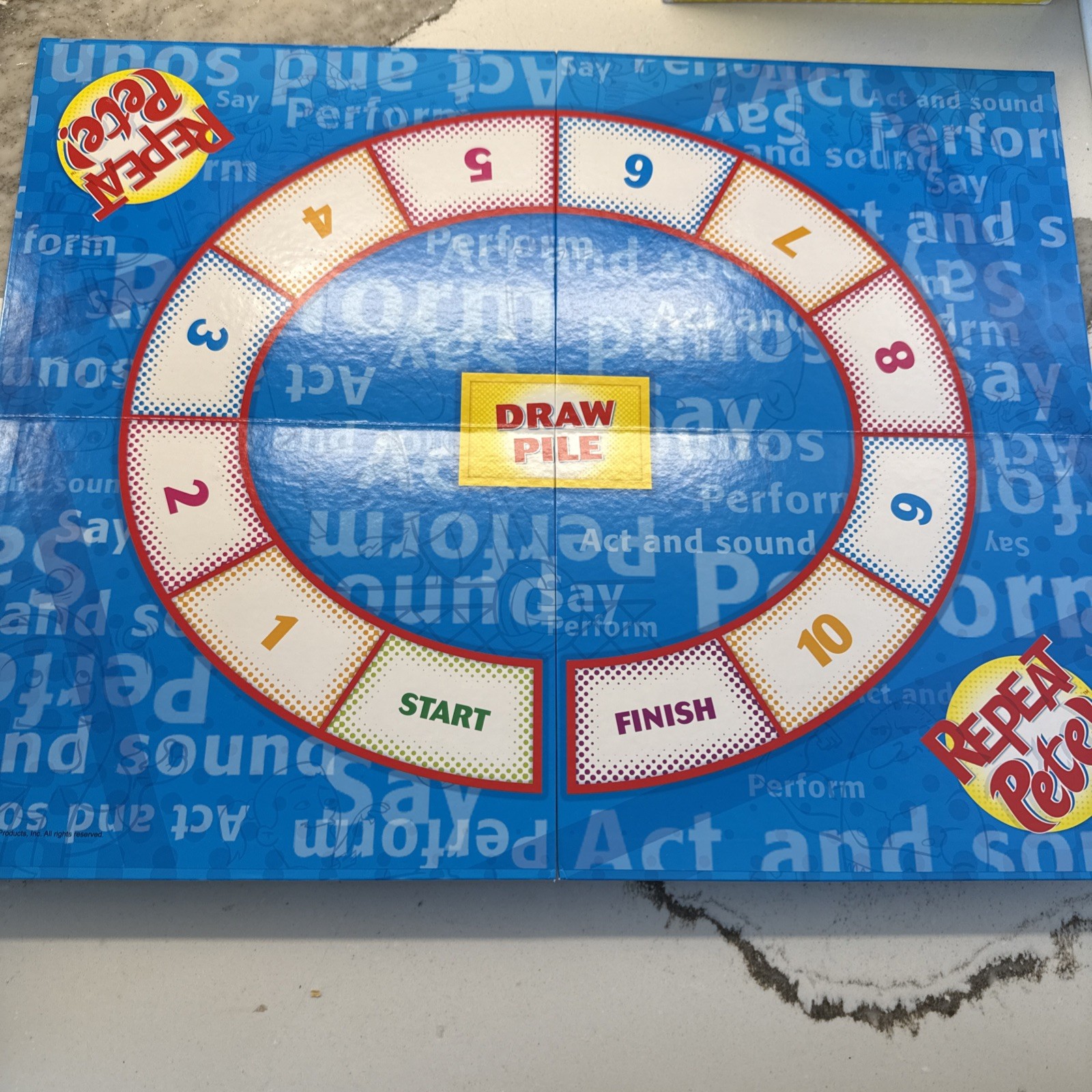 Repeat Pete ! Patch Products Interactive Family Board Game