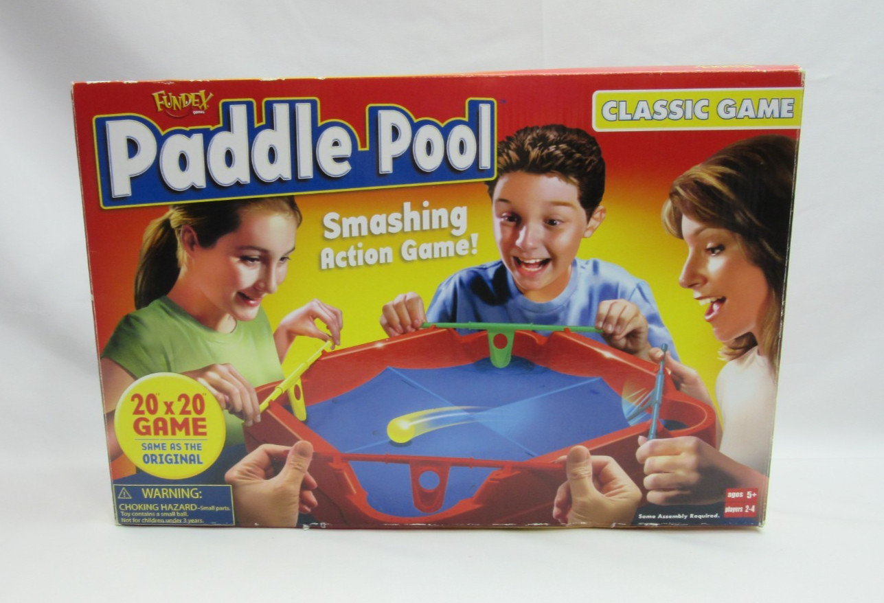 Vintage 2005 Fundex Paddle Pool Classic Game 2 to 4 Players