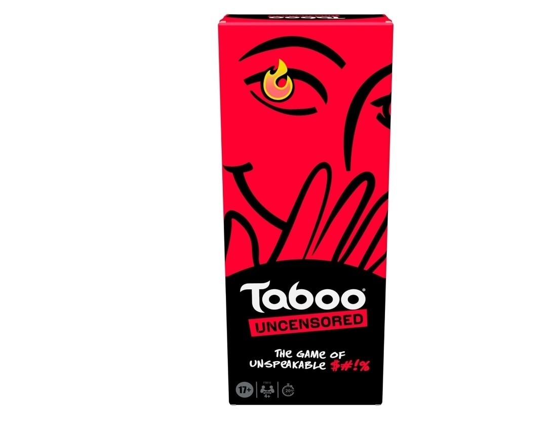Hasbro Gaming Taboo Uncensored Board Game for Adults Only | Ages 17+ | 4+ Player