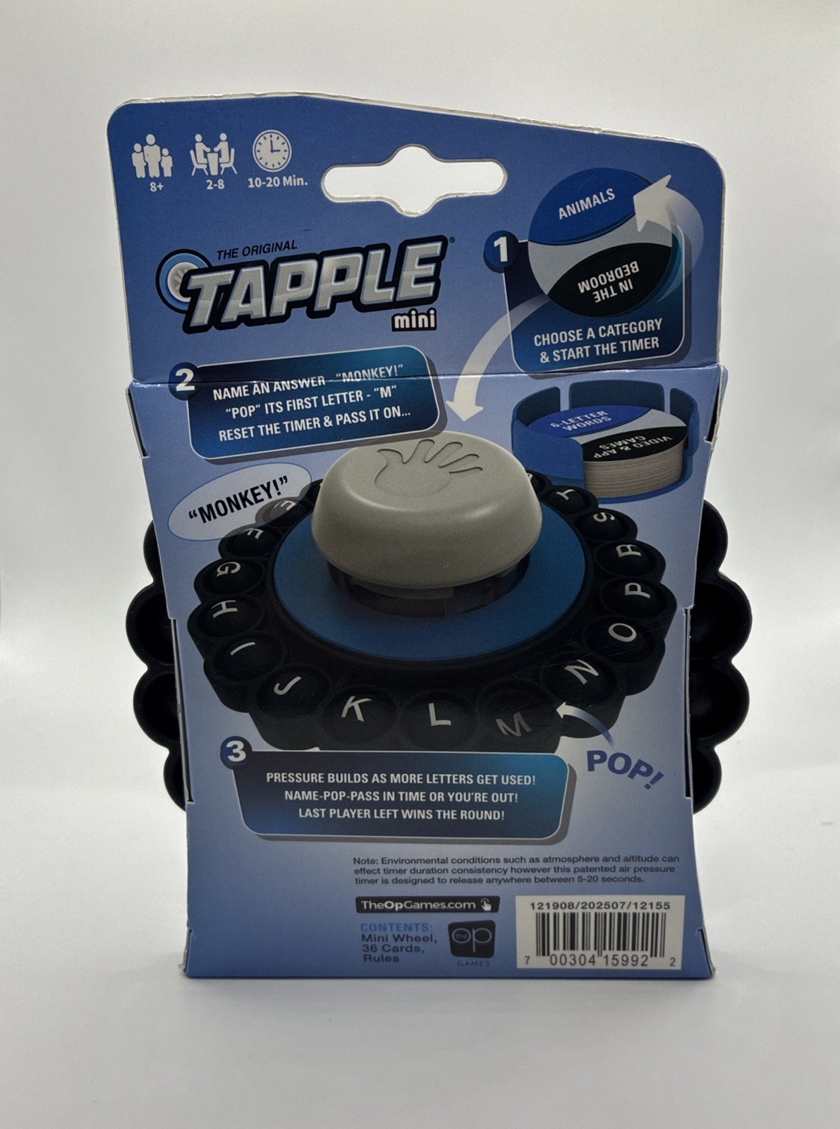 Tapple Mini Travel Sized Word Party Game for Family & Kids by The OP Games NEW