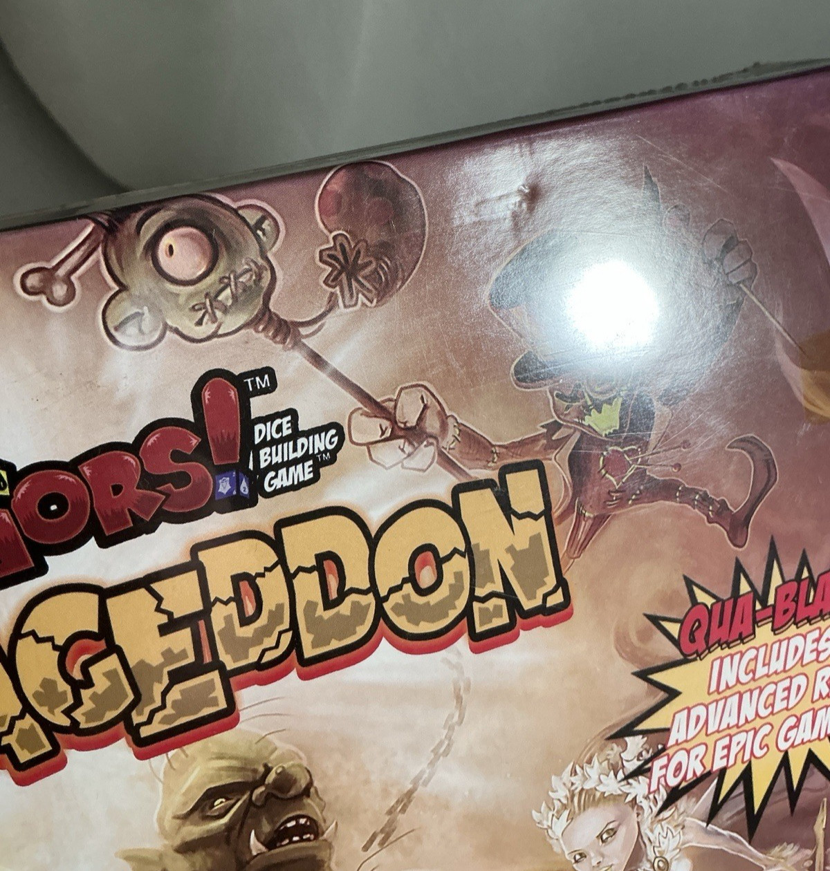 Quarriors Quarmageddon Expansion Game Sealed 2012 Wizkids/Neca See Photos