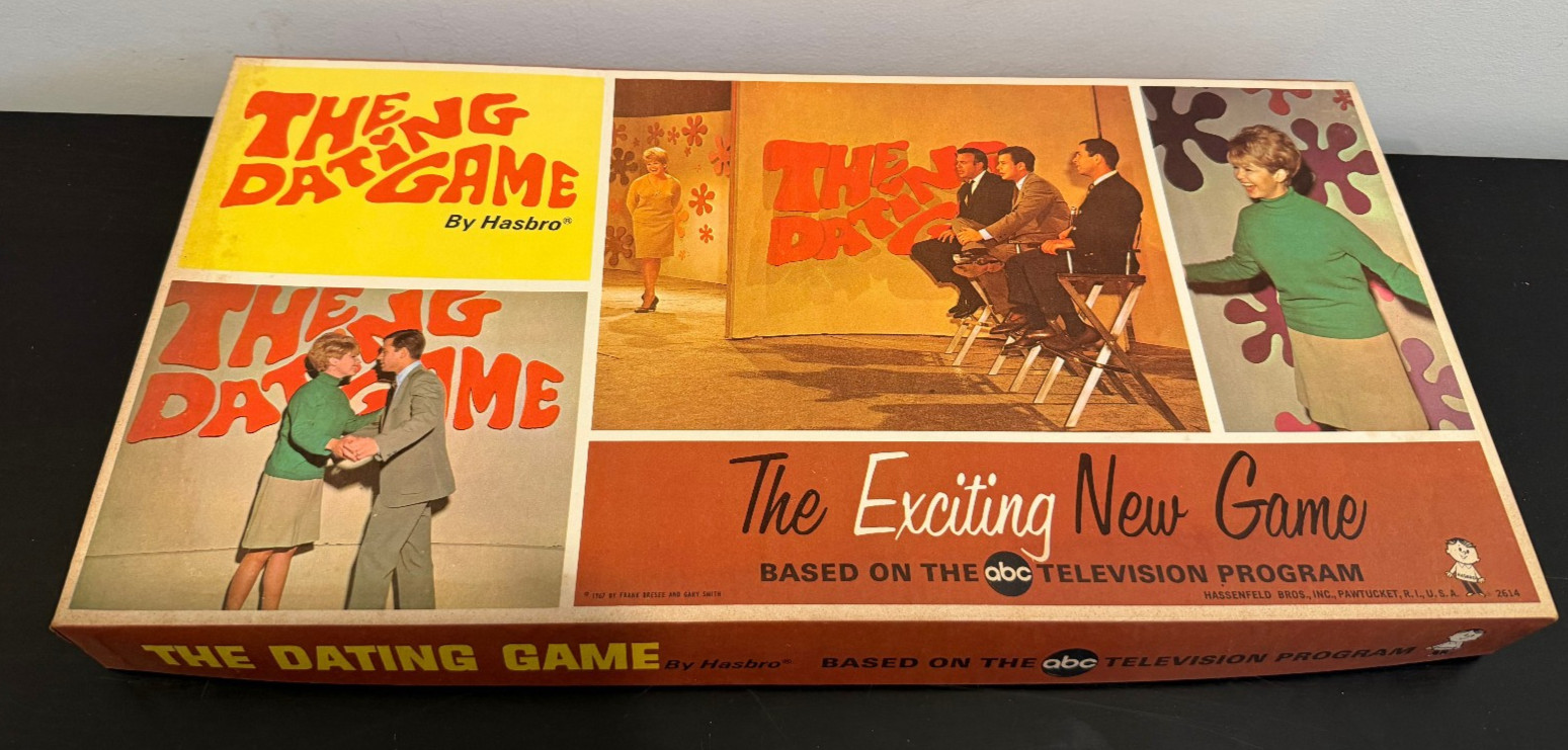 Vintage 1967 The Dating Game by Hasbro board game
