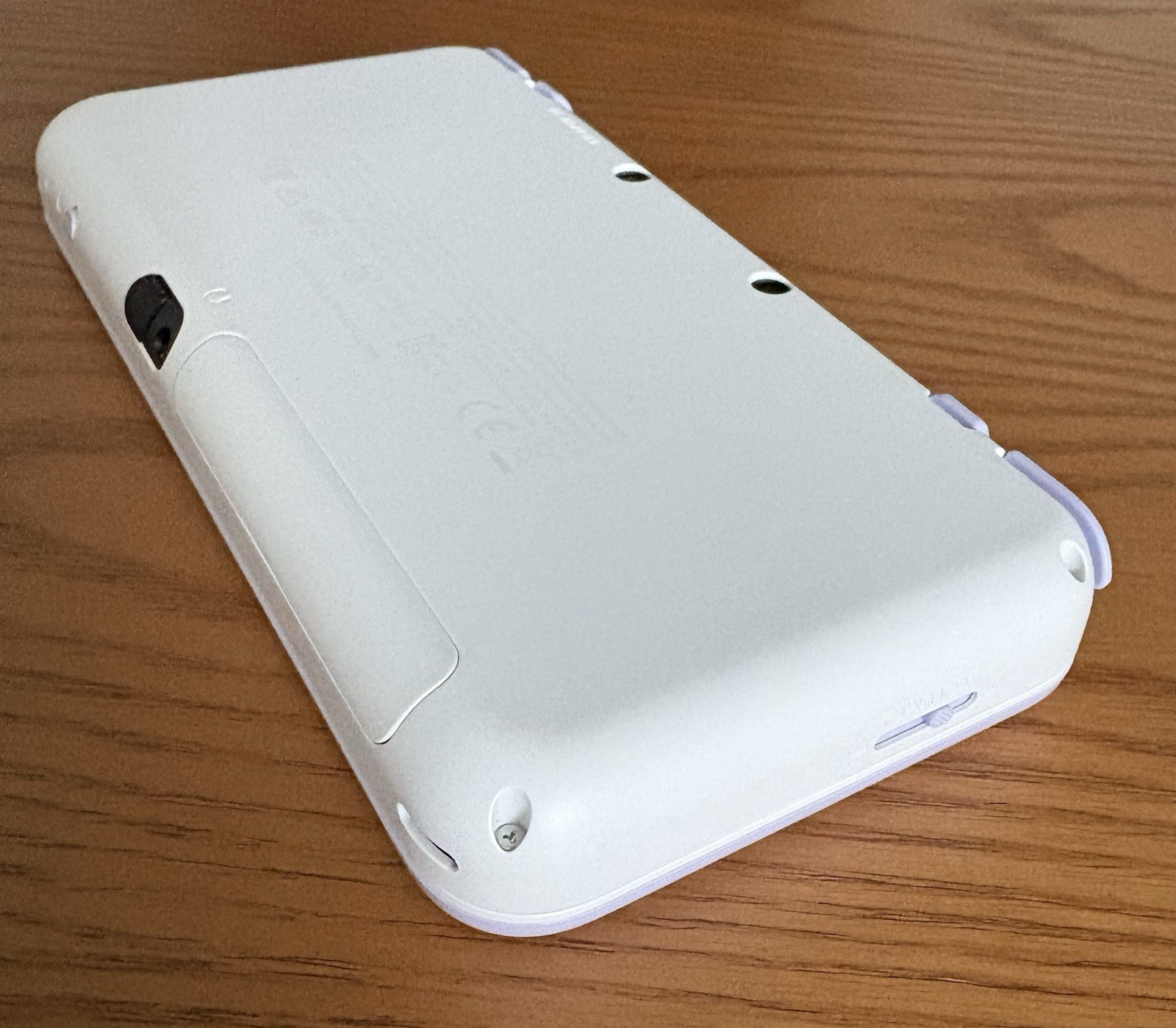 Nintendo New 2DS LL White & Lavender 4GB Protect Cover Charger Used JPversion
