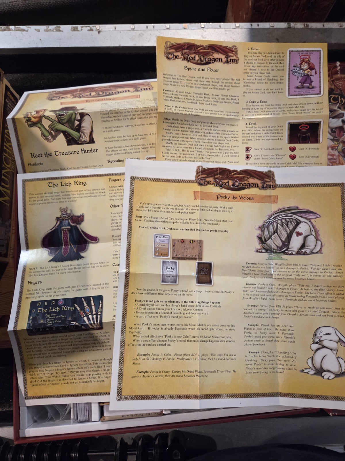 The Red Dragon Inn 5: The Character Trove AND MORE INSIDE Board Game