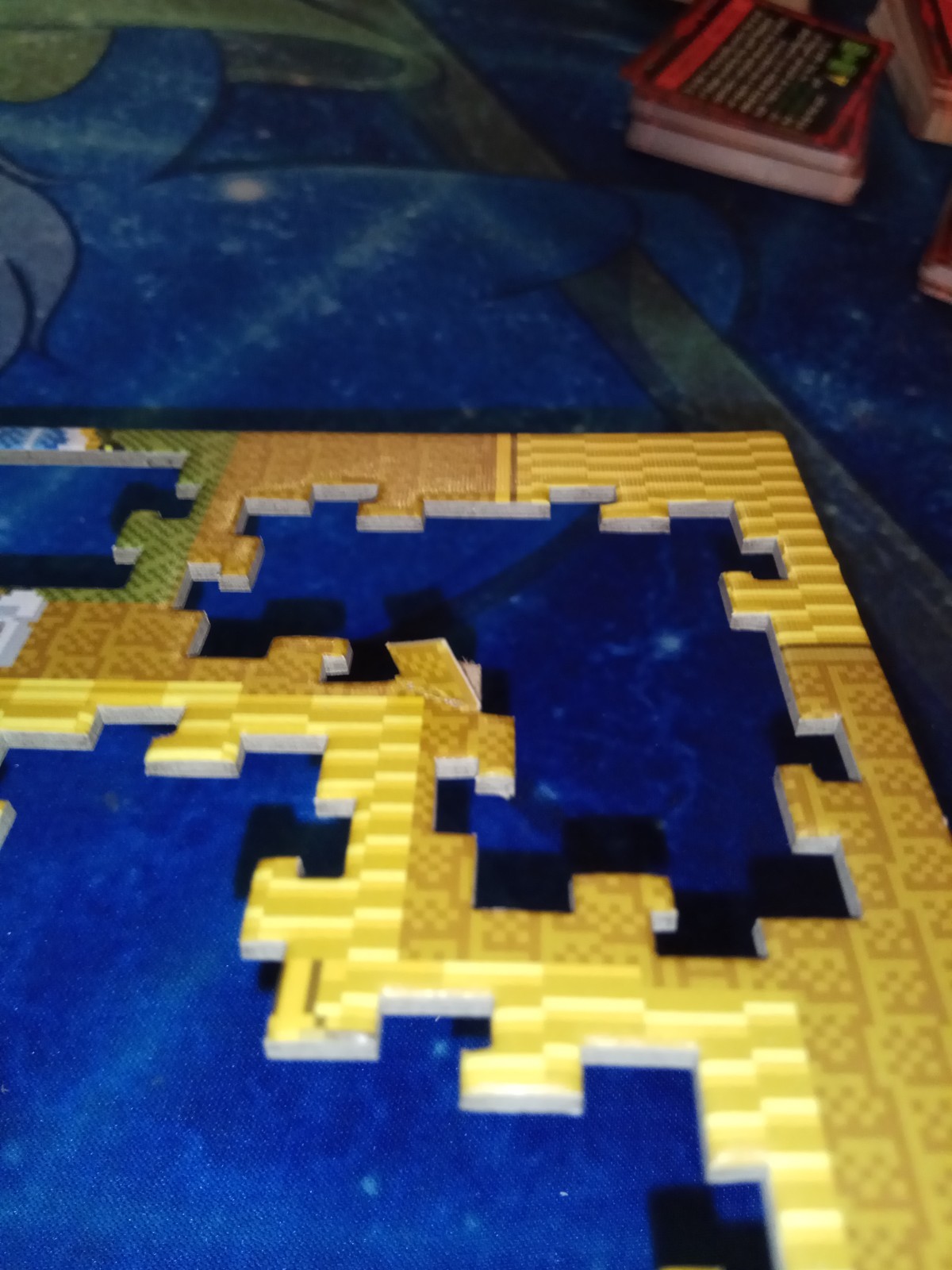 OVERWORLD pixel tile placement board game chocobos and dungeons NEW out of print