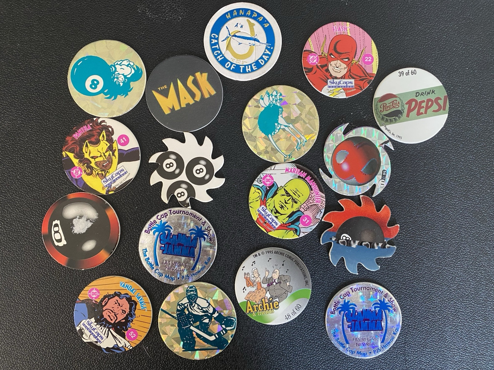 Lot Of Over 80 Pogs 90’s Vintage Miscellaneous Pepsi Collectors