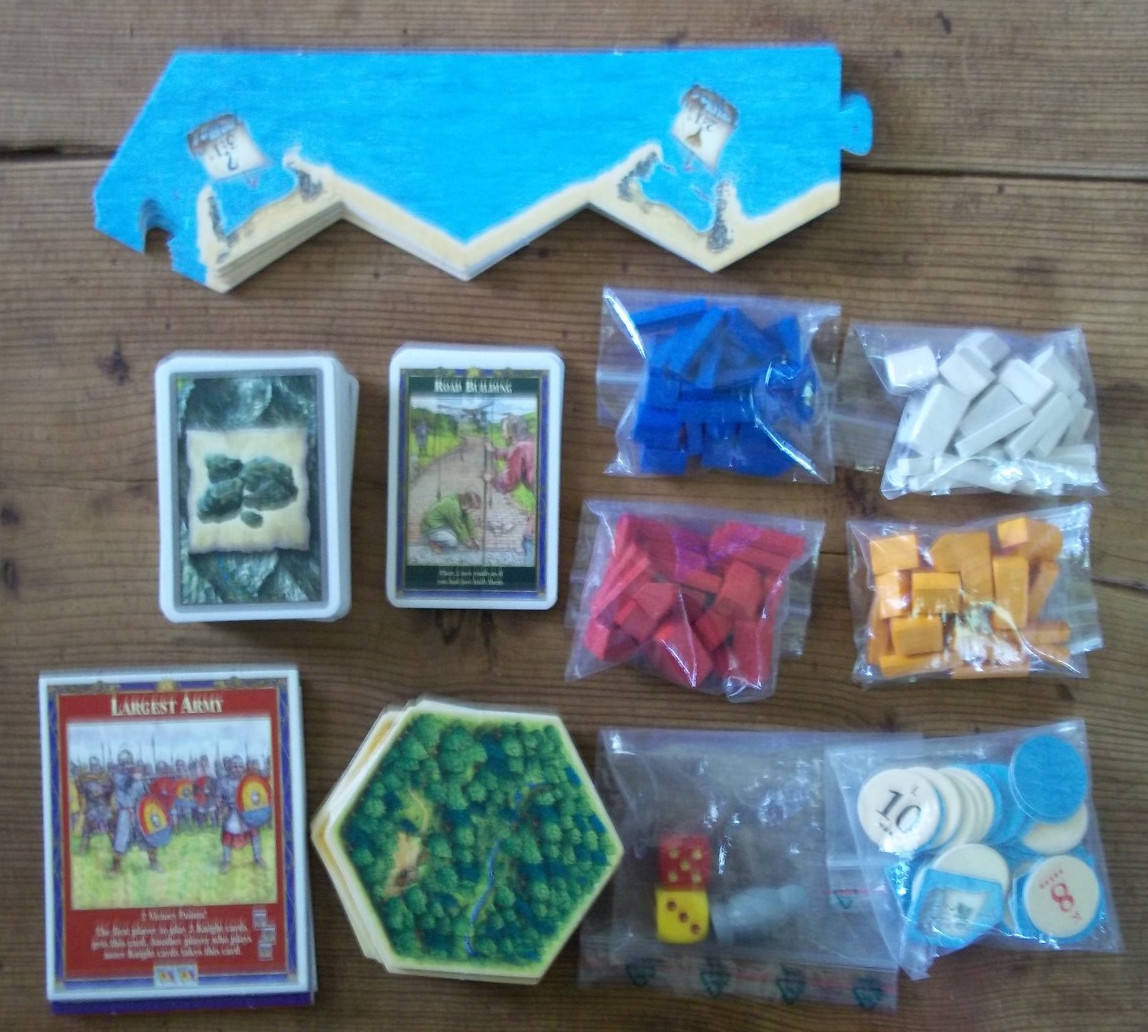 Mayfair Board Games Settlers of Catan Complete Base Game Very Nice Condition