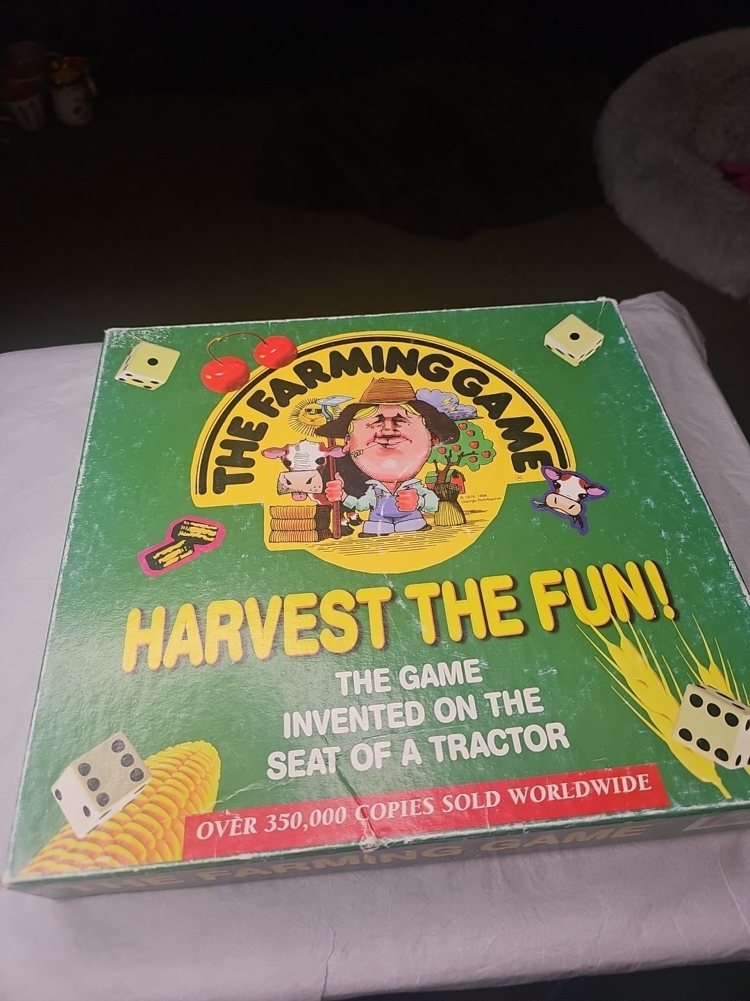 The Farming Game Family Fun Board Game the Weekend Farmer Harvest