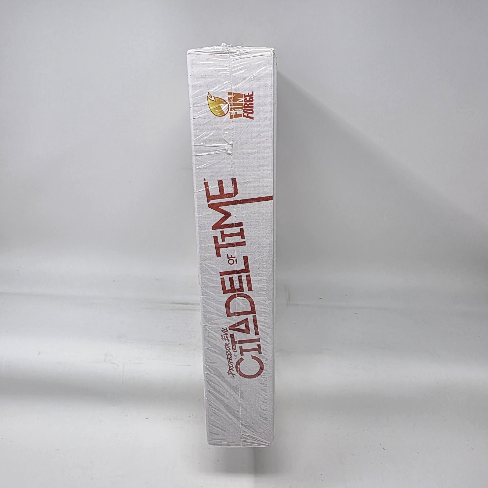 Professor Evil and The Citadel of Time Fun Forge 2017 Sealed Wrapping Has Flaws