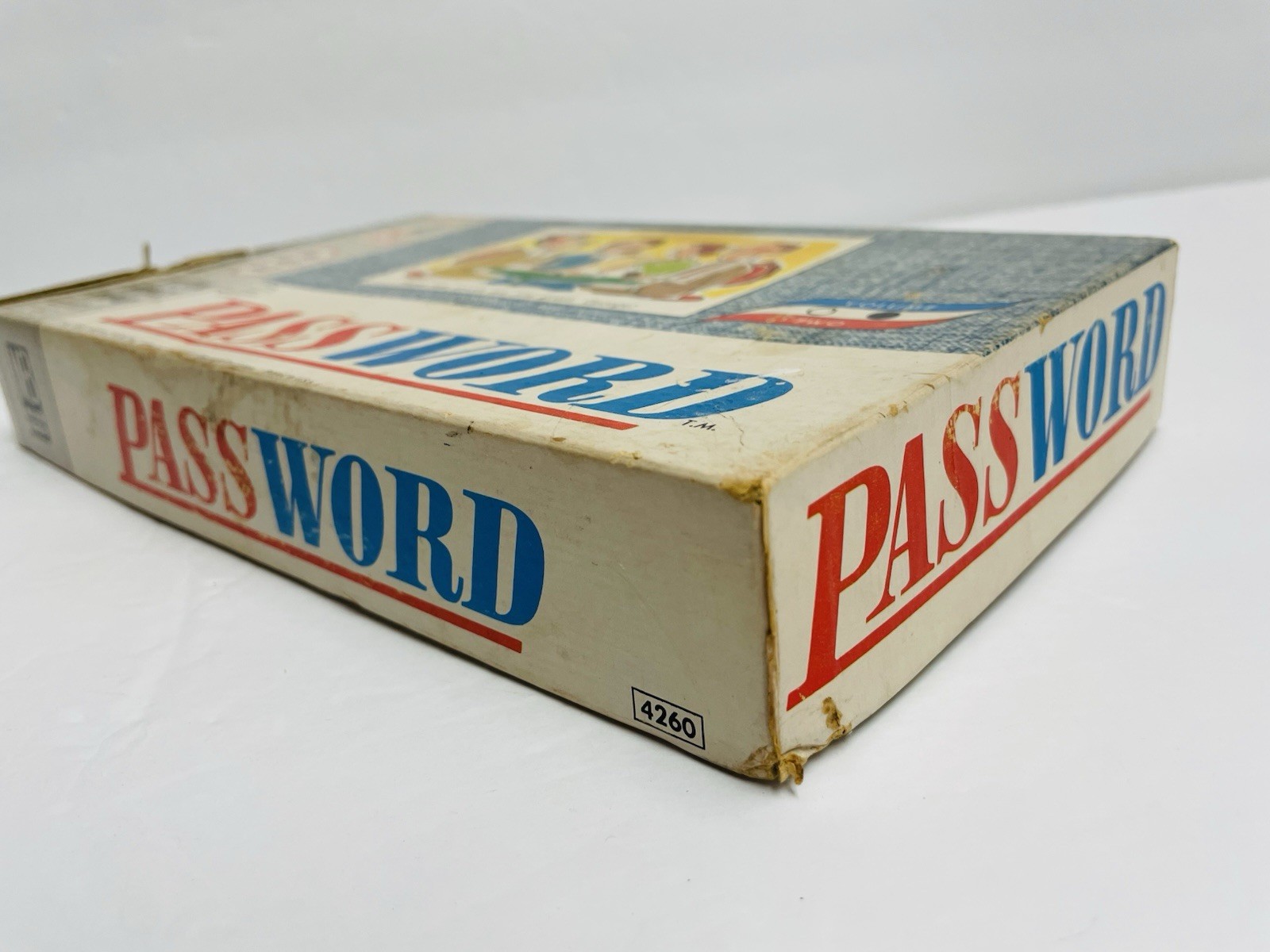 Vintage 1962 Password Board Game MB BLUE Box Edition Vol 2 #4260 Complete