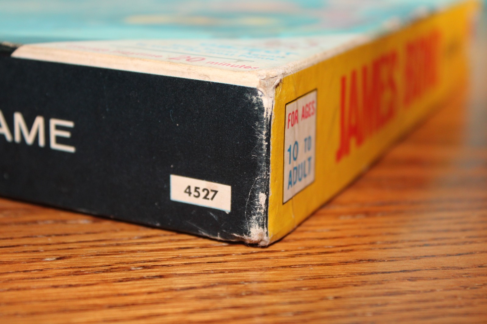 James Bond Secret Agent 007 Board Game 1964 Milton Bradley Incomplete For Parts