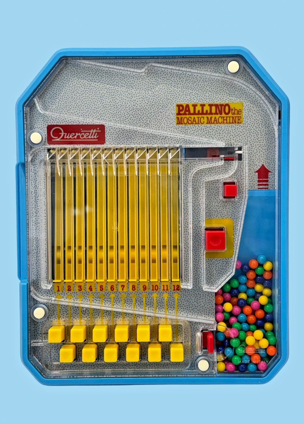 Quercetti Pallino the Mosaic Machine Marble Game Made in Italy 4-12 Years