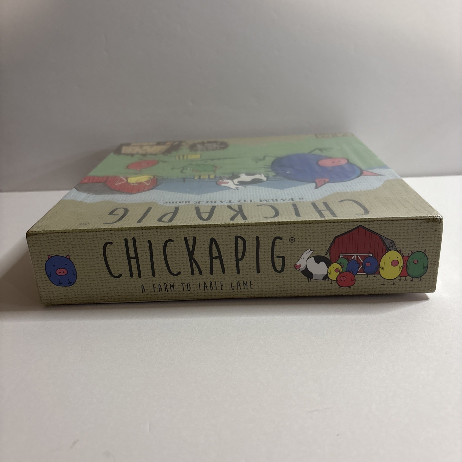 Chickapig Board Game, A Farm To Table Game From Buffalo Games, 2 or 4 Players 8+