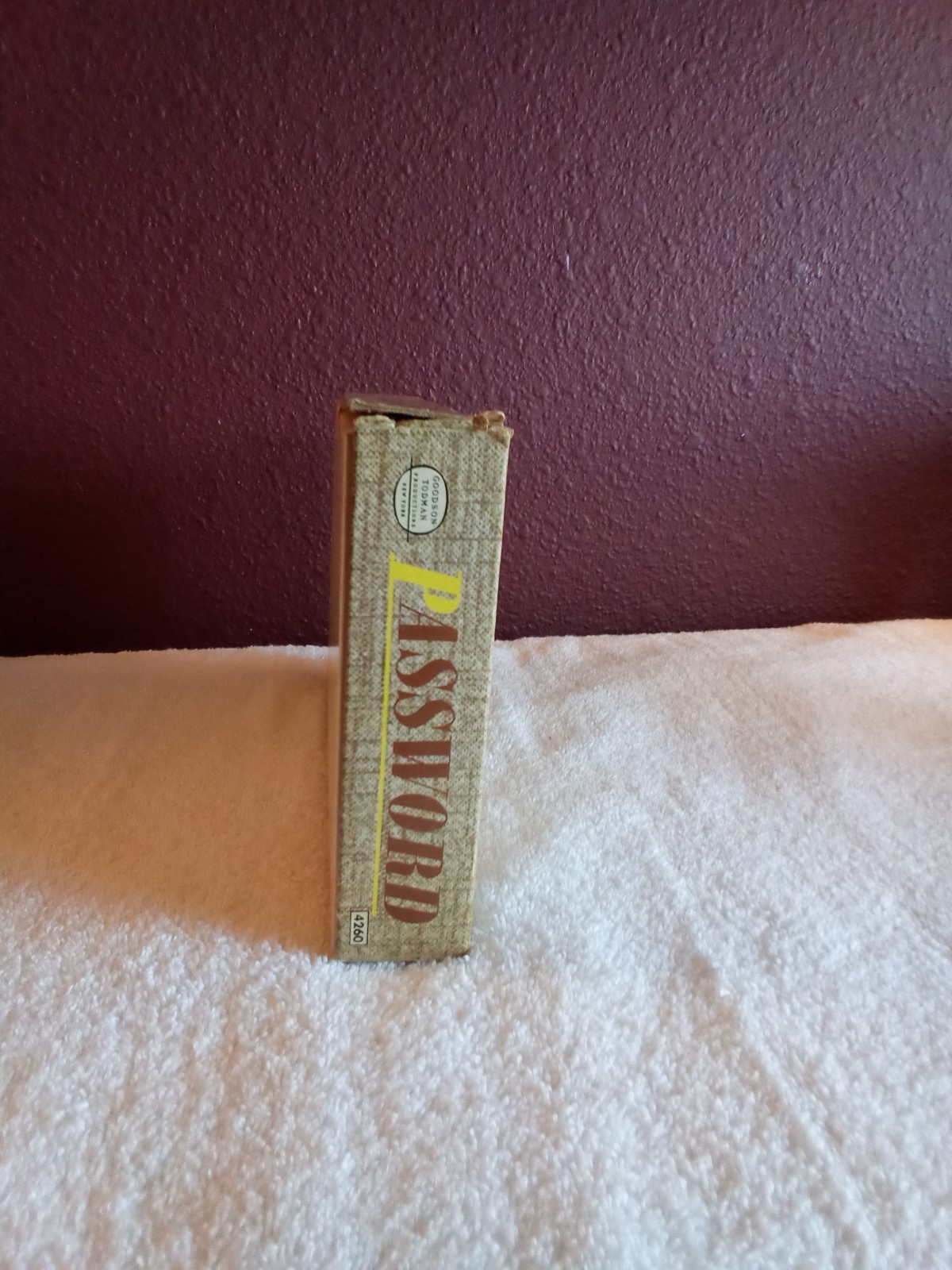 Vintage 1962 Milton Bradley Password Game#4260 Complete Game!