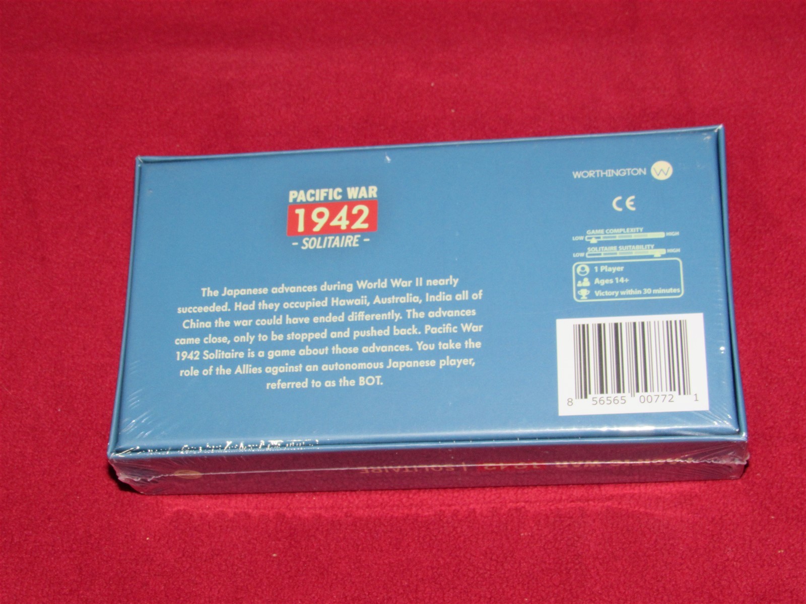 Worthington: Pacific War 1942 Solitaire: Sealed