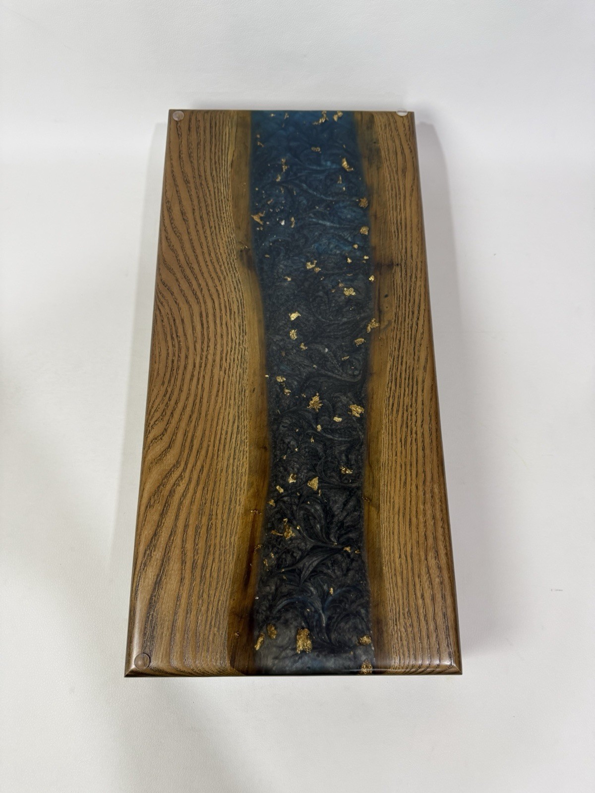 Luxury Wooden Backgammon with Epoxy Resin