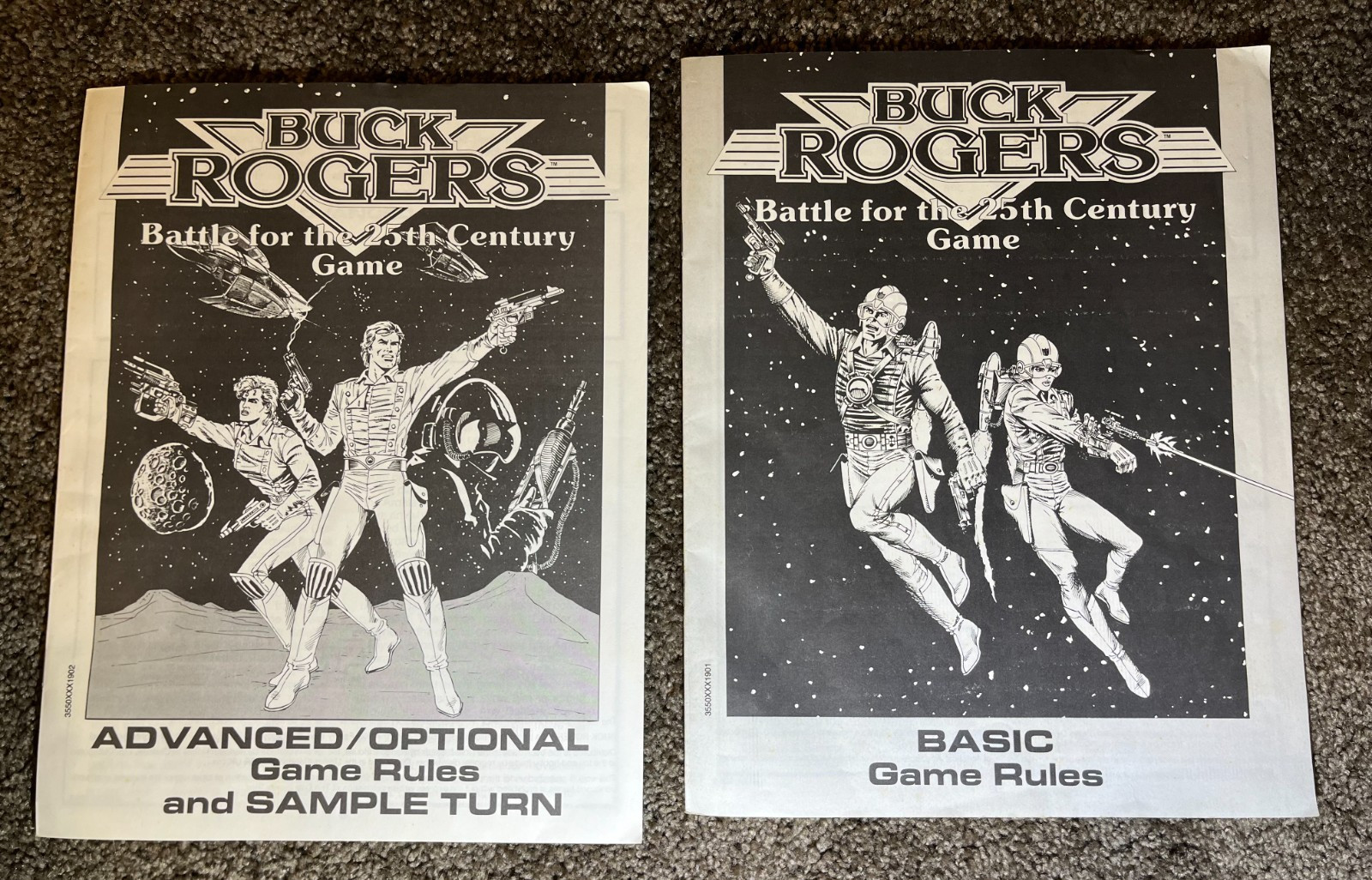 Buck Rogers – Battle for the 25th Century Board Game TSR Box OK/Components VG