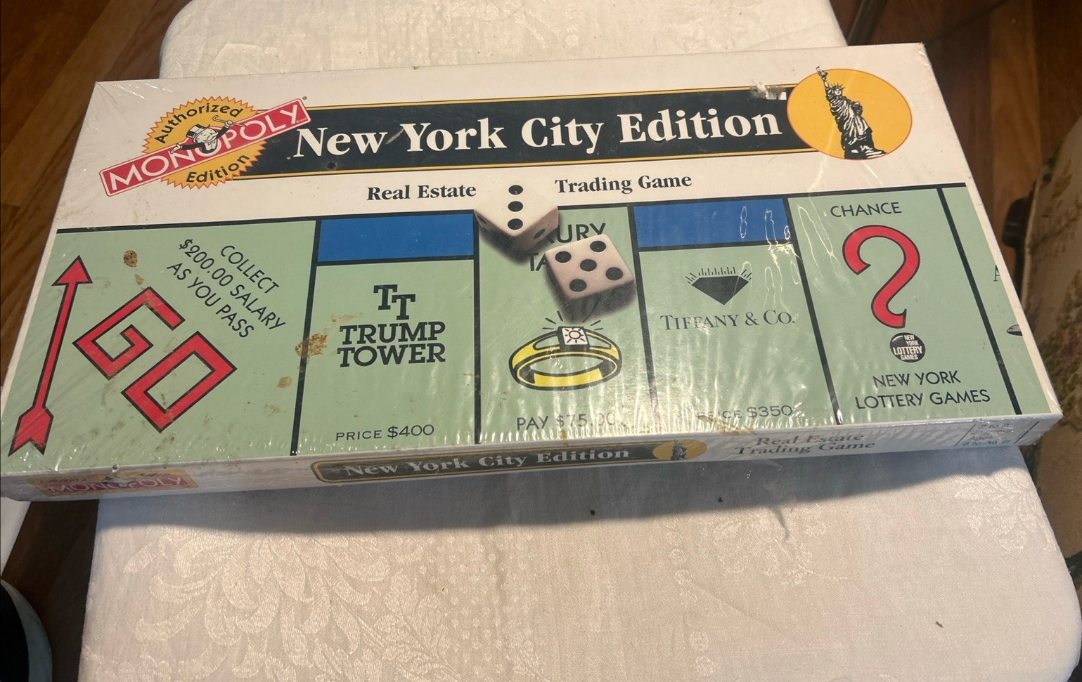 Rare Monopoly New York City Edition 1995 Trump Twin Towers – Brand New Sealed