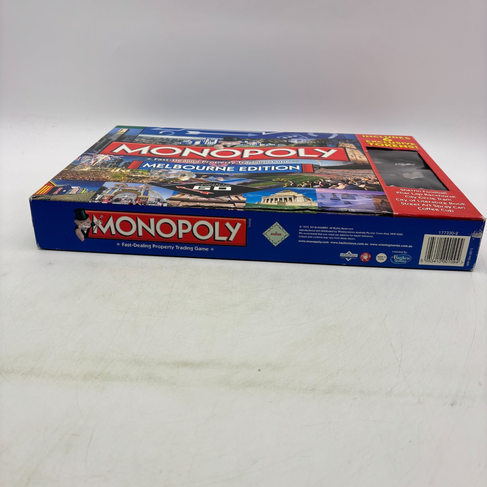 Monopoly Melbourne Edition Exclusive Tokens COMPLETE Hasbro 2016 Australia