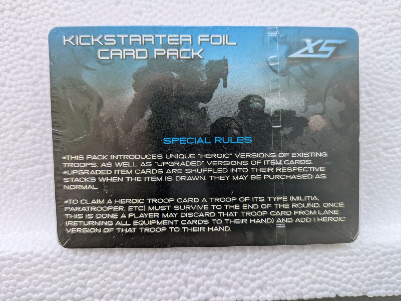Xenoshyft Kickstarter Foil Card Pack Onslaught 2016 CMON Heroic Sealed Unopened