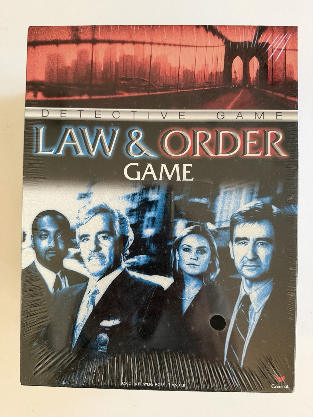 Law & Order Detective Game 2 to 4 Players Ages 13+ NEW SEALED Based on TV Show