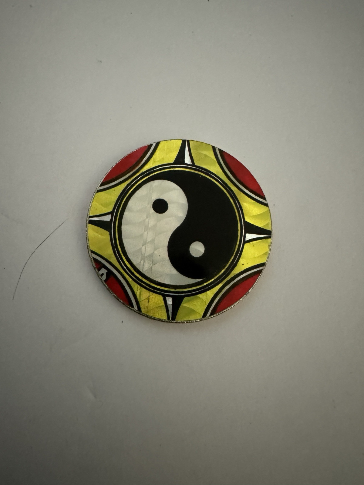 VINTAGE 90’s YIN-YANG METAL SLAMMER 1.5in