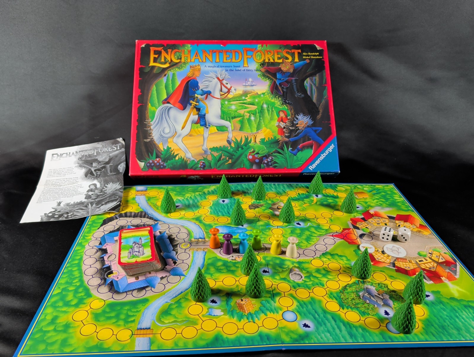 Enchanted Forest Board Game COMPLETE Ravensburger PRISTINE Vintage 1994