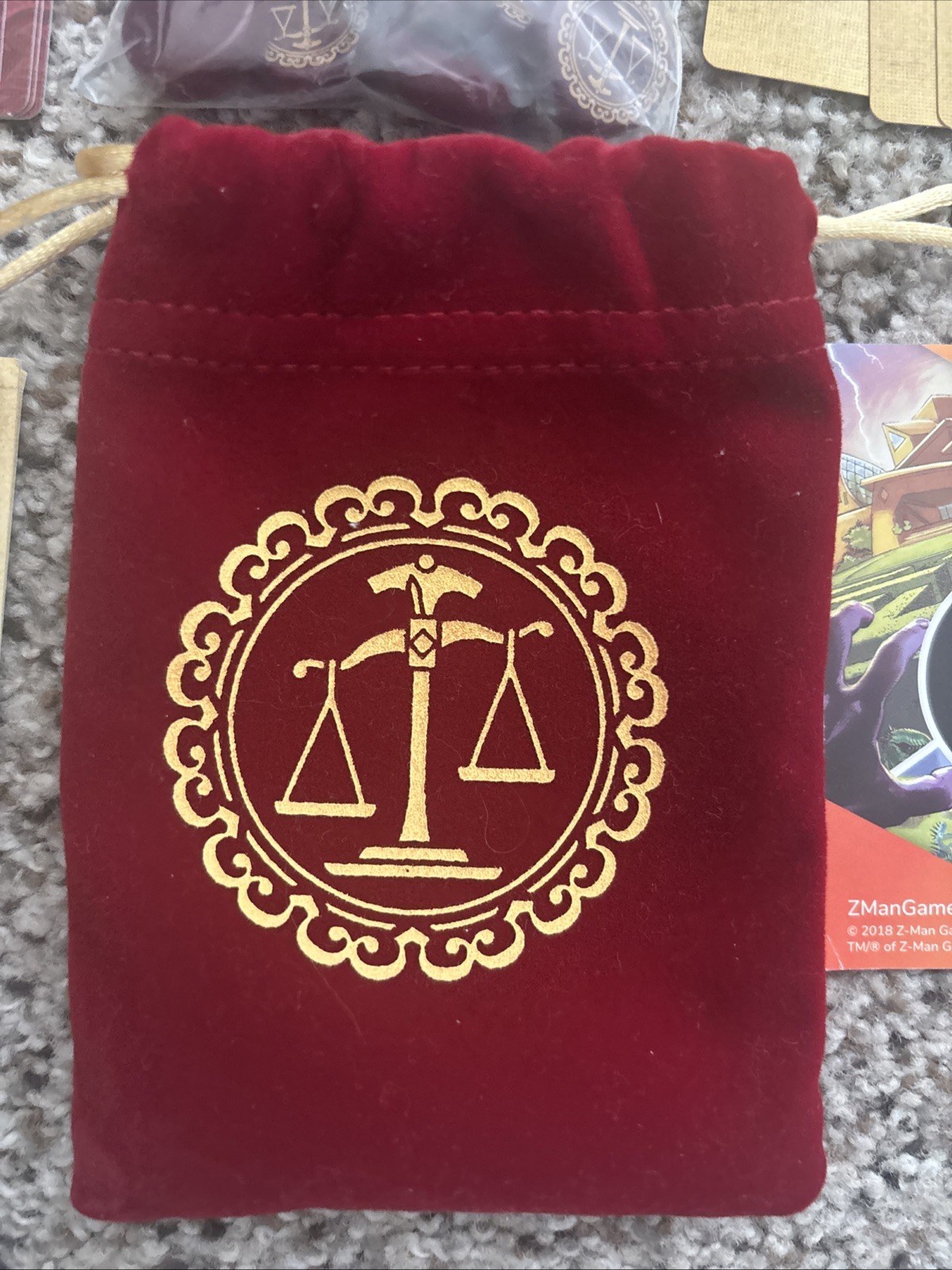Love Letter New Edition Card Game w/ Bag – Z-Man Games Medieval Fantasy Complete