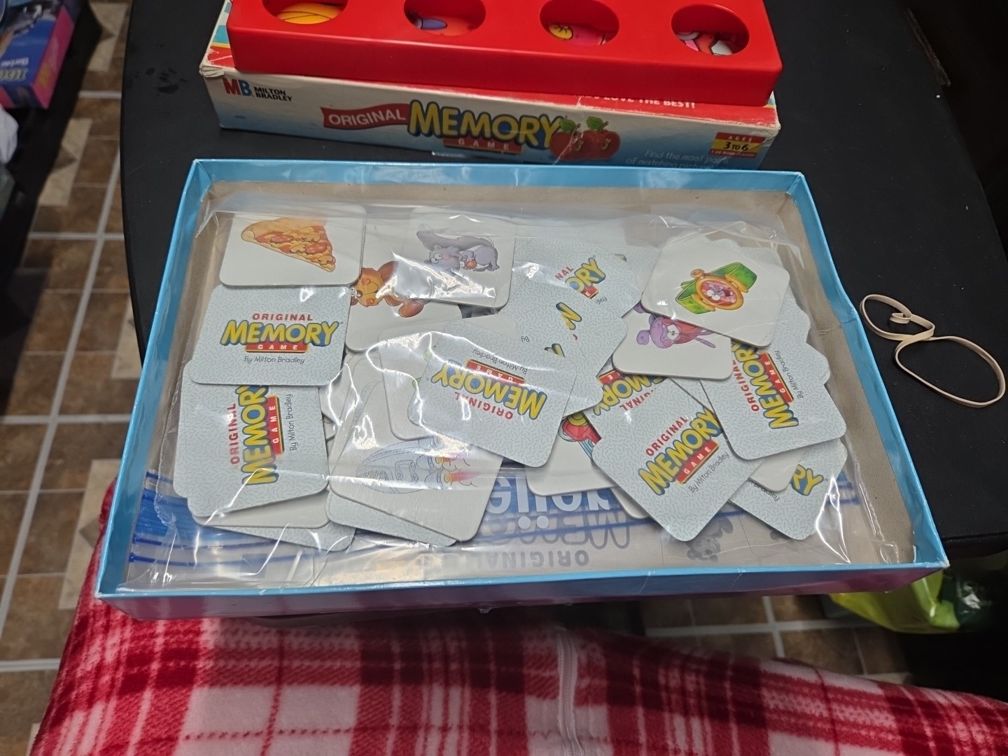 Vintage Original Memory Matching Game 1996 Milton Bradley Complete Ages 3-6