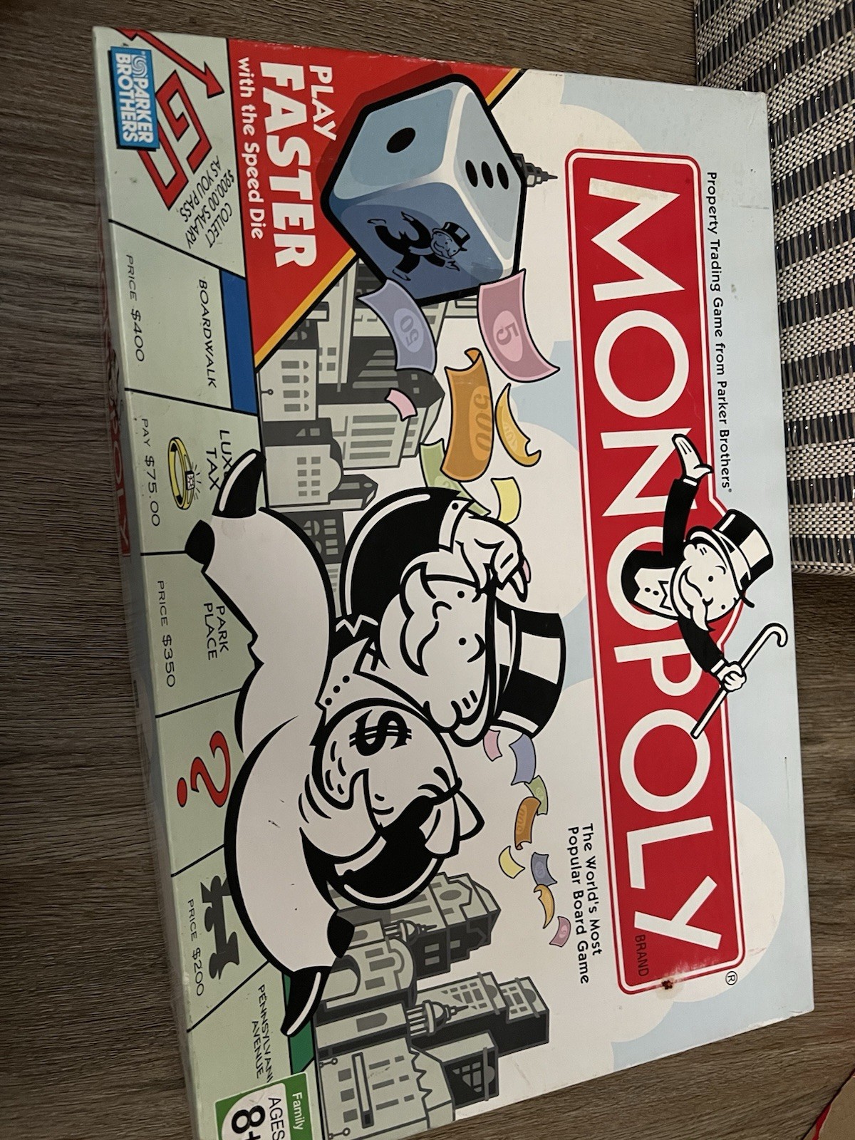 Classic Board Games Bundle 7 Lot Vintage Monopoly Trivial Pursuit Jenga Taboo