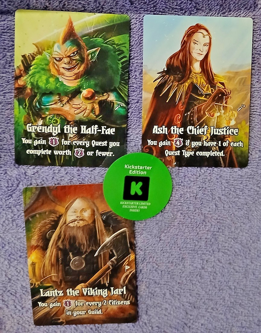 Quests of Valeria Card Game Kickstarter Edition 2016 Complete Excellent Shape.