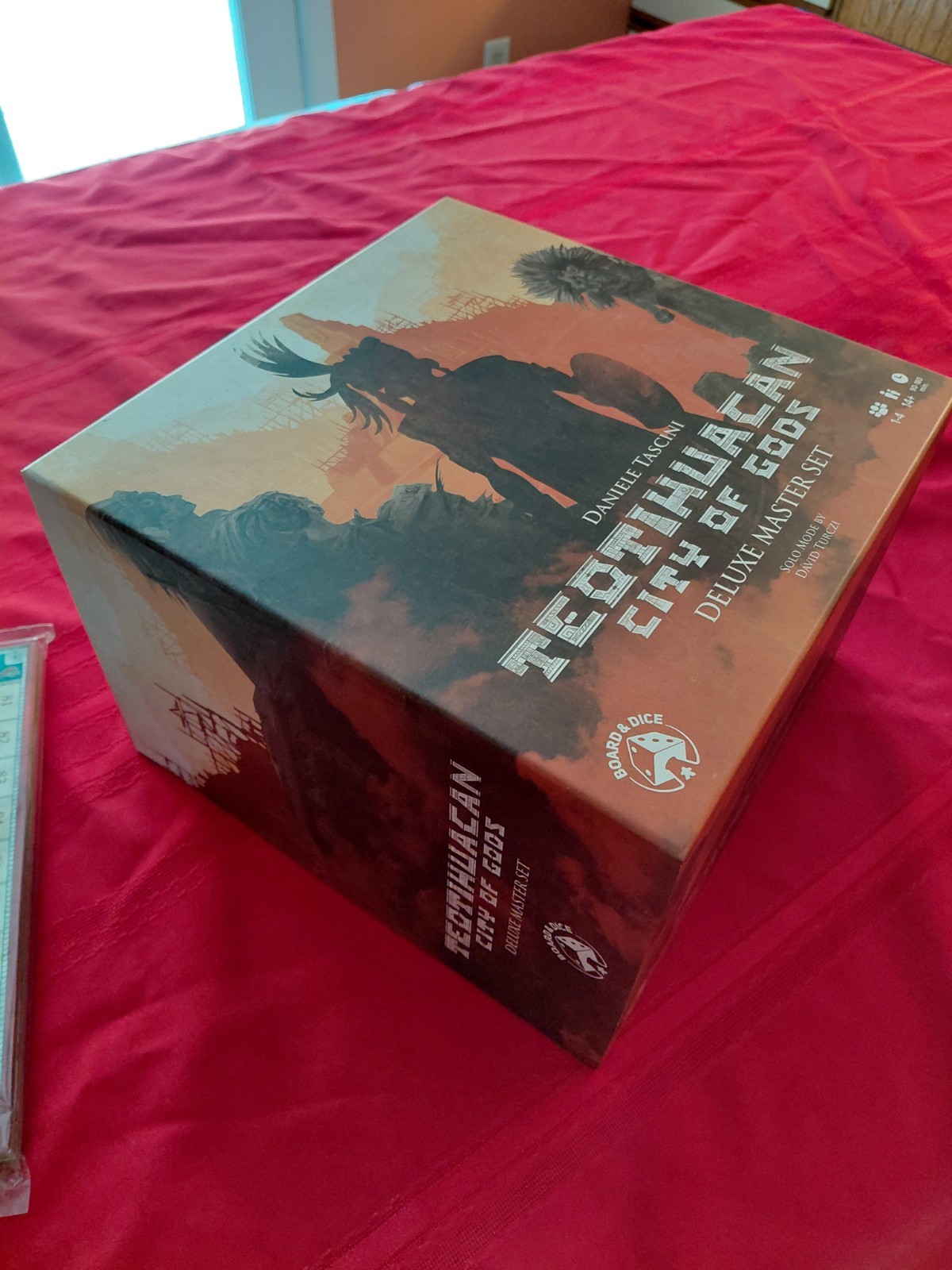 Teotihuacan: City of Gods DELUXE MASTER SET Board Game – KICKSTARTER + Insert +