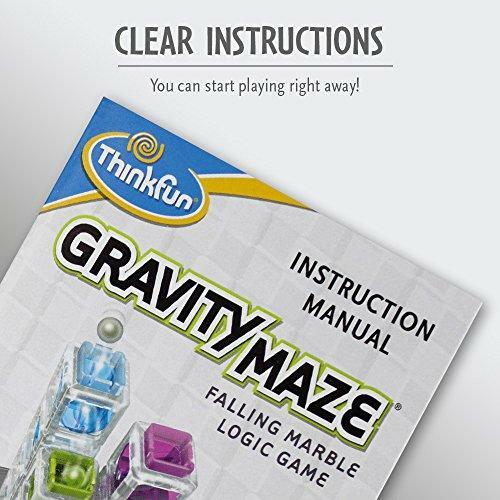 ThinkFun Gravity Maze Marble Run Brain Game and STEM Toy for Boys and Girls Age