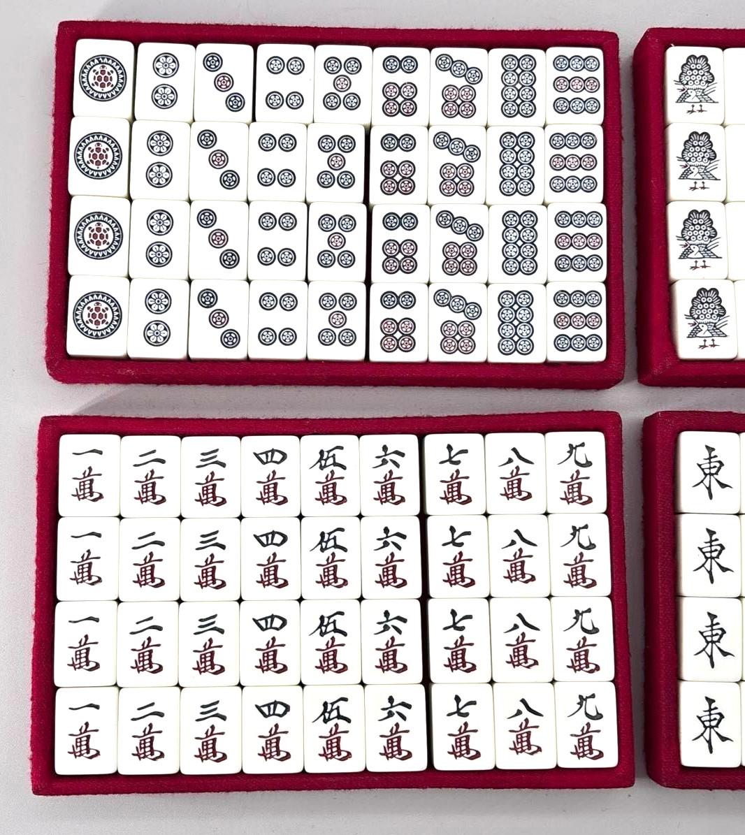 Nintendo Yakuman Tokuju Kame Ittsu Mahjong Tile Set Special Heavy Japan
