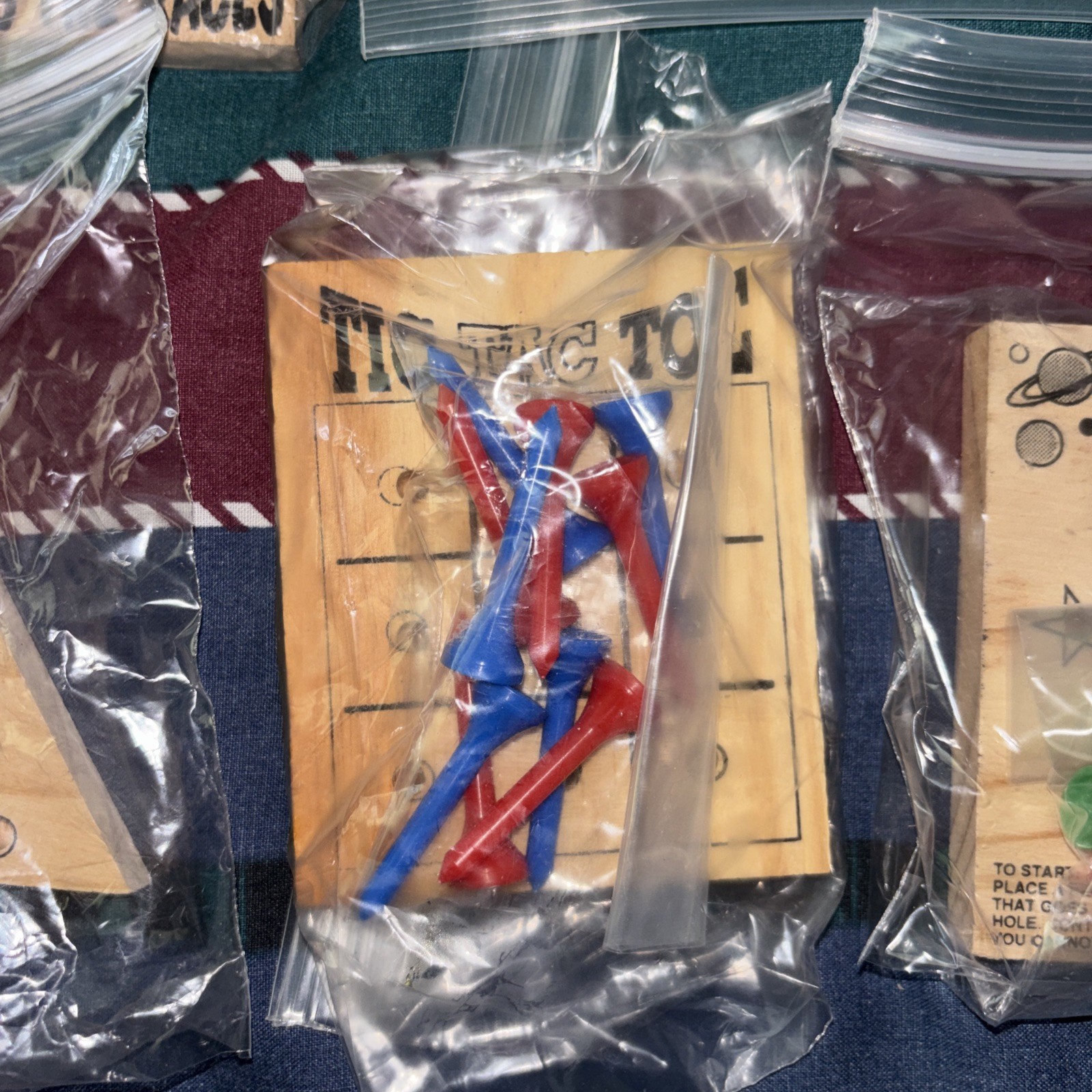VINTAGE CHADWICK MILLER SET OF 7 PEG GAMES STILL IN BOX!!