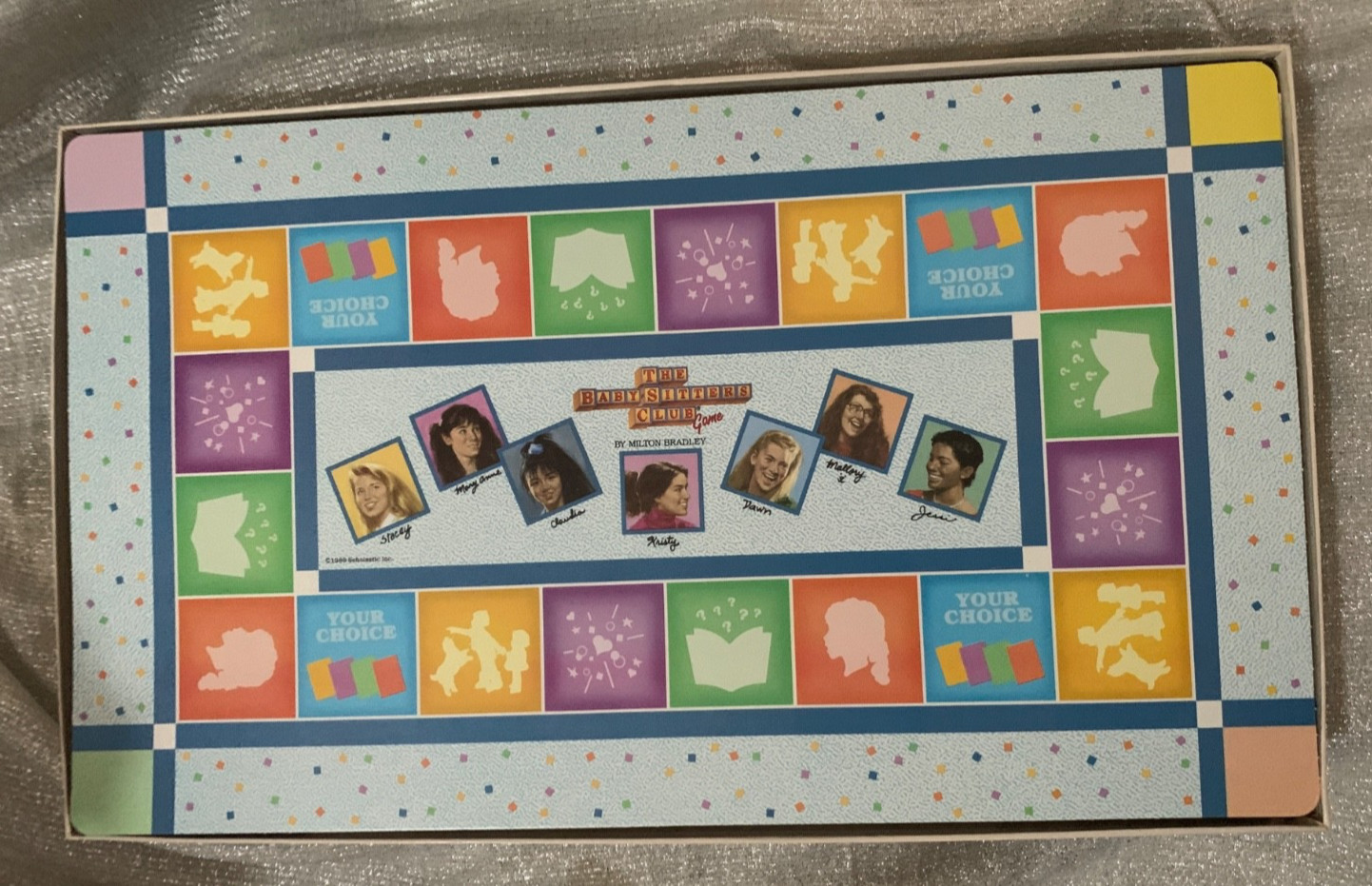 VINTAGE The Baby Sitters Club Game COMPLETE Milton Bradley 1989 BSC Girls Books