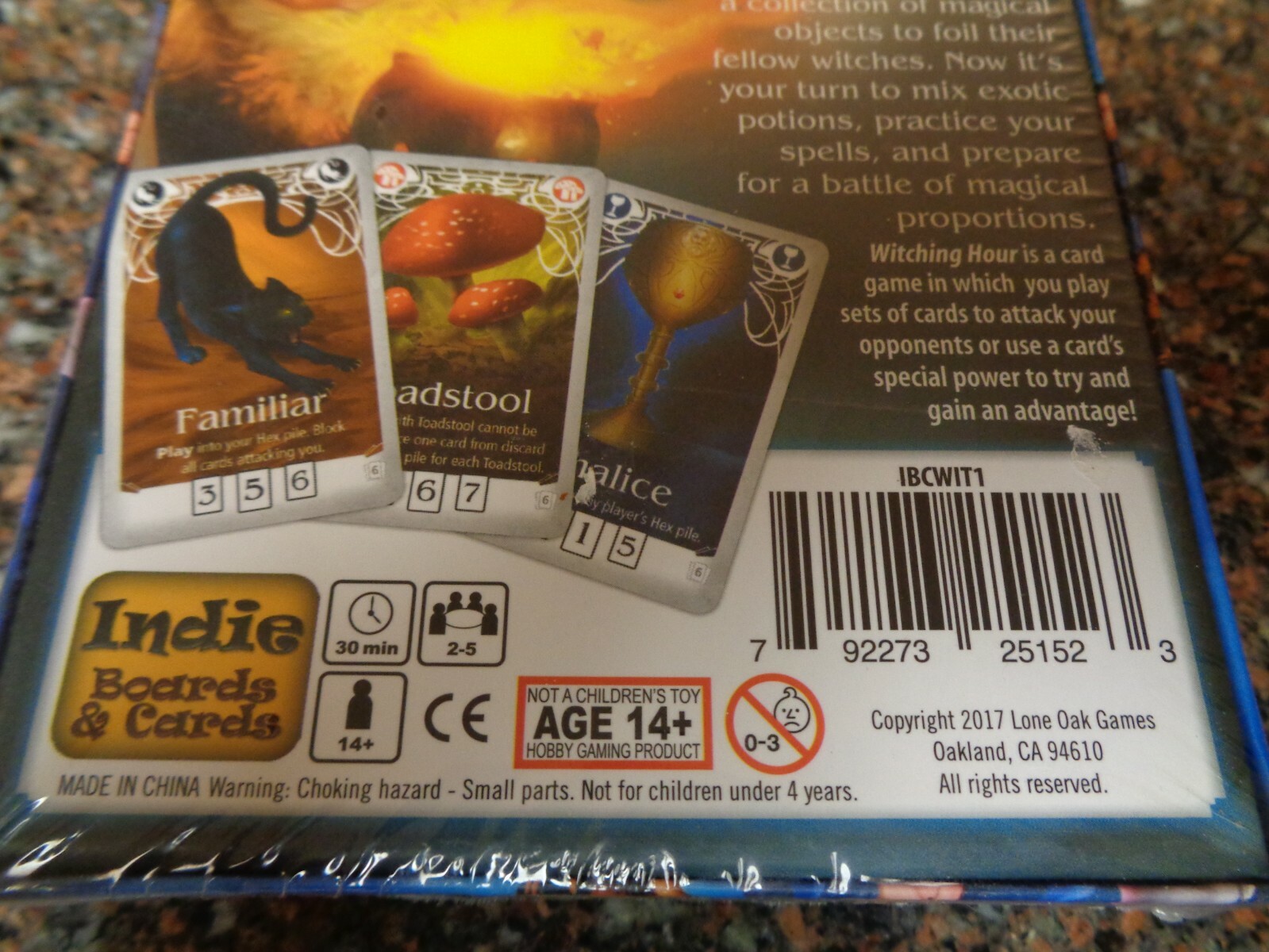 Witching Hour Card Game 792273251523 (New, Sealed) Indie Boards & Cards