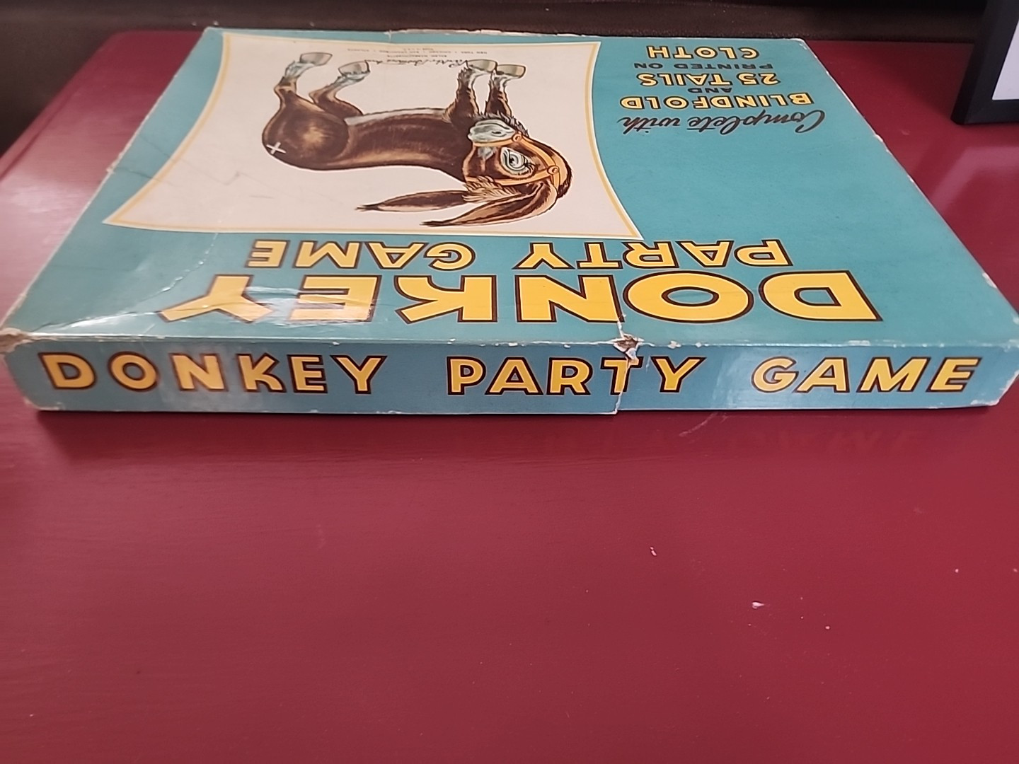 Donkey Party Game 1950’s 60’s Parker Brothers Vintage