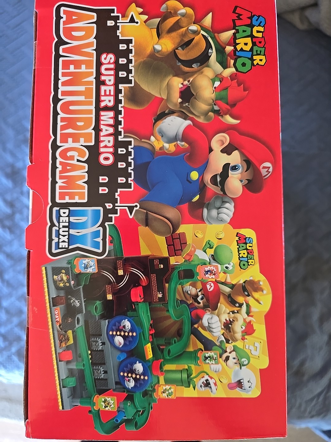 Epoch Games Super Mario Adventure DX Tabletop Skill and Action Game.