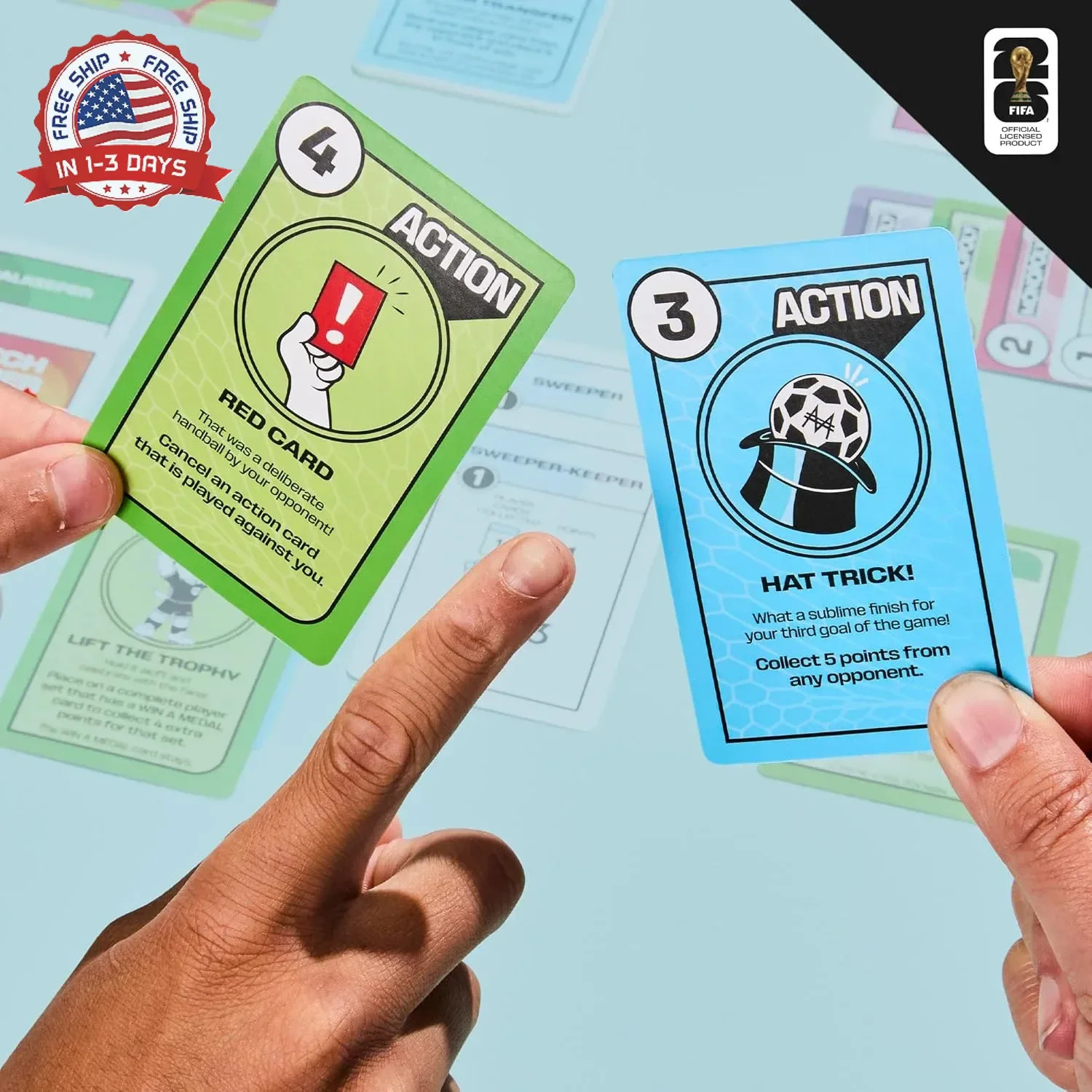 Monopoly Deal FIFA World Cup 2026 Edition Game – Officially Licensed FIFA World