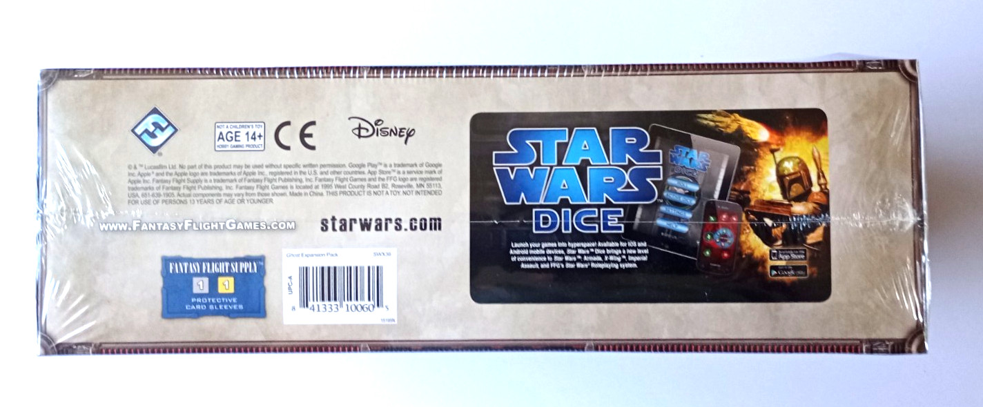 Star Wars X-Wing Miniatures Ghost Expansion SWX39 Wave 8 New in Shrink