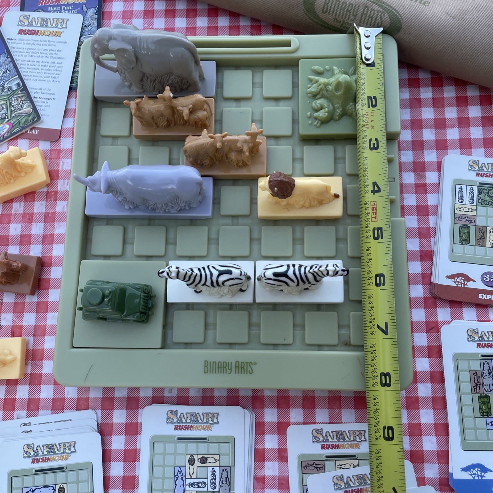Safari: Rush Hour Jungle Escape Game Binary Arts Homeschool Growth Mind Complete