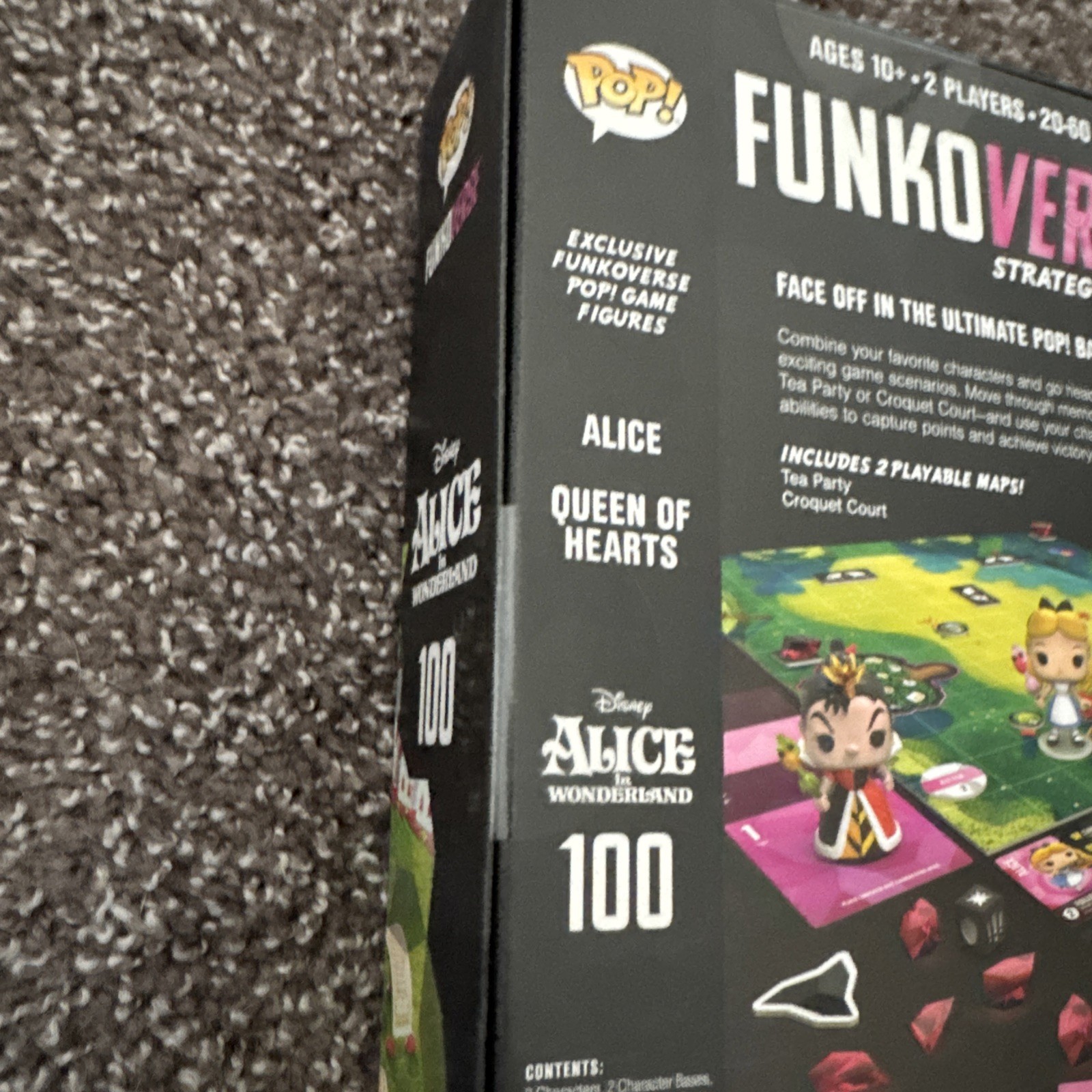Funkoverse 2021 Alice In Wonderland Disney Strategy Game CHASE FUNKO POP