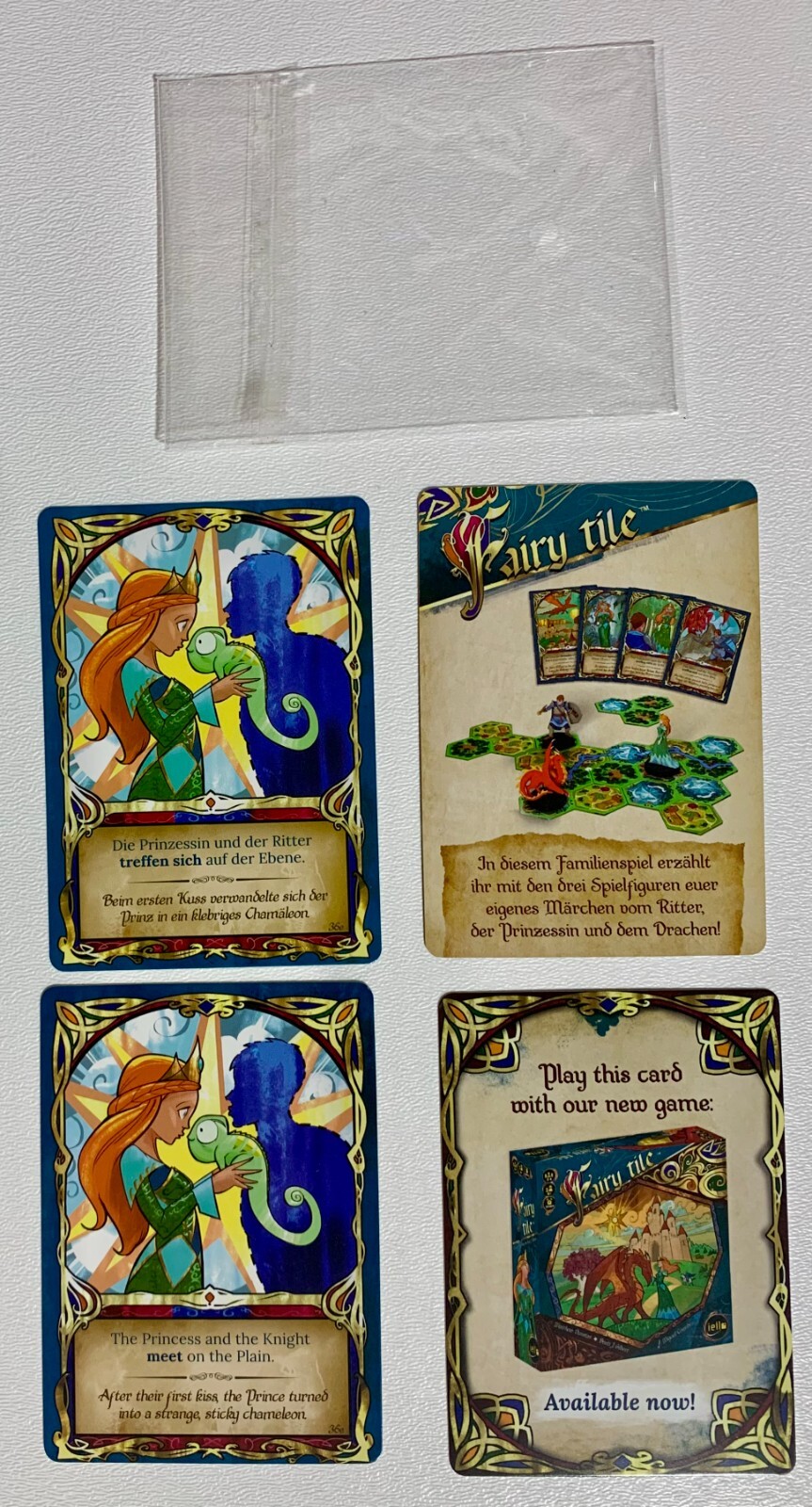 FAIRY TILE TALE Board Game Chameleon Alternate Promo Card 36a IELLO 2018