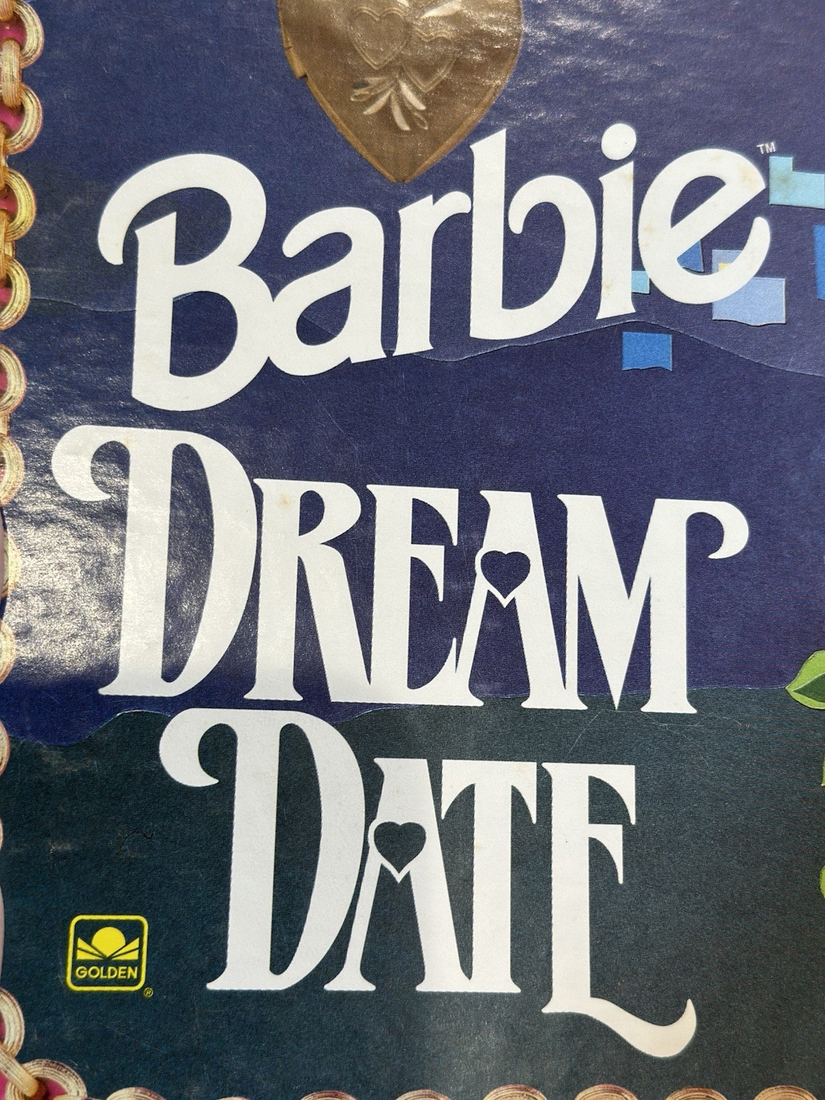 Vintage 1992 Barbie Dream Date Board Game By Golden 2-4 Players Ages 5 And Up