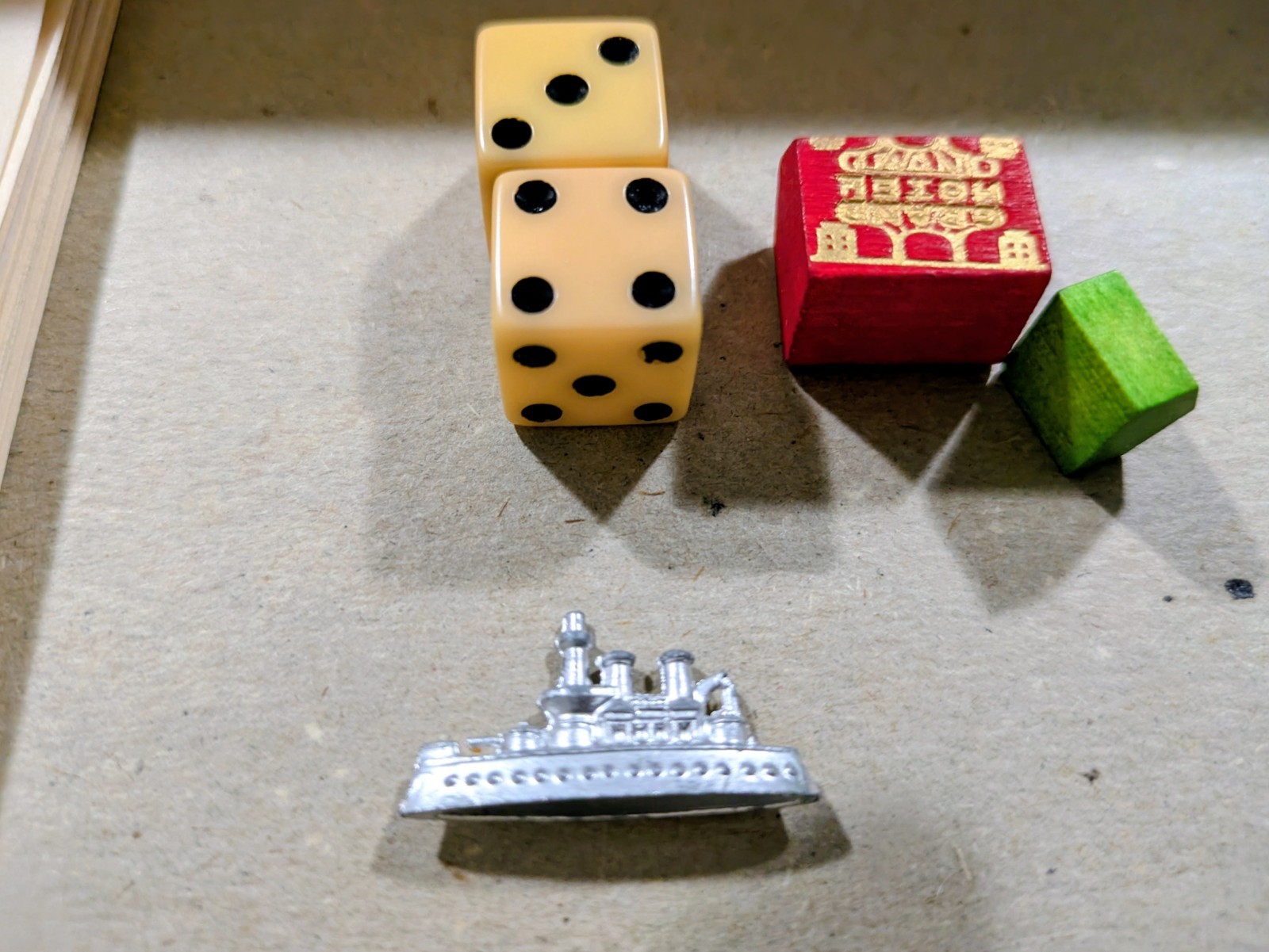 Vintage No. 9 White Box Edition Monopoly