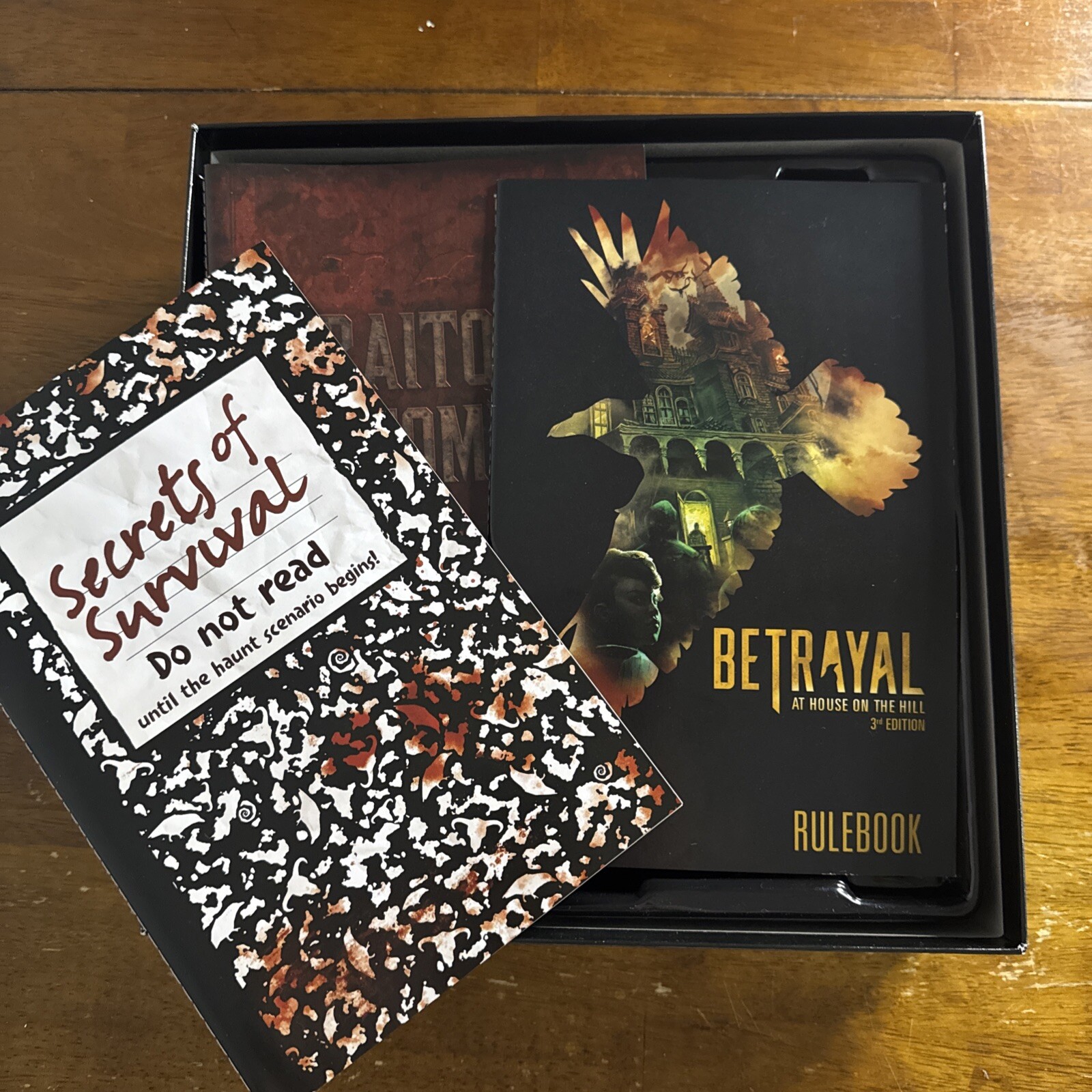 Avalon Hill Betrayal at House on the Hill 3rd Edition – COMPLETE GAME – EUC