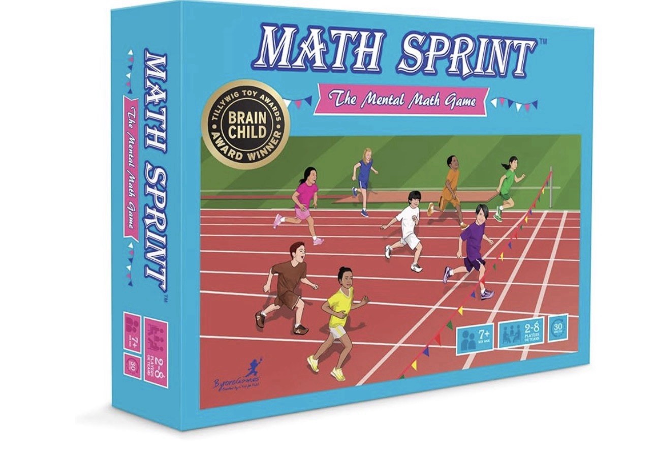 Math Sprint Mental Game Byron’s Sealed RARE tutor addition problem solving teach